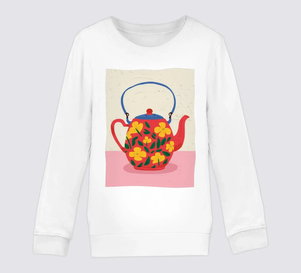 Charm floreale per teiera felpa bambino da Haven Fantasy