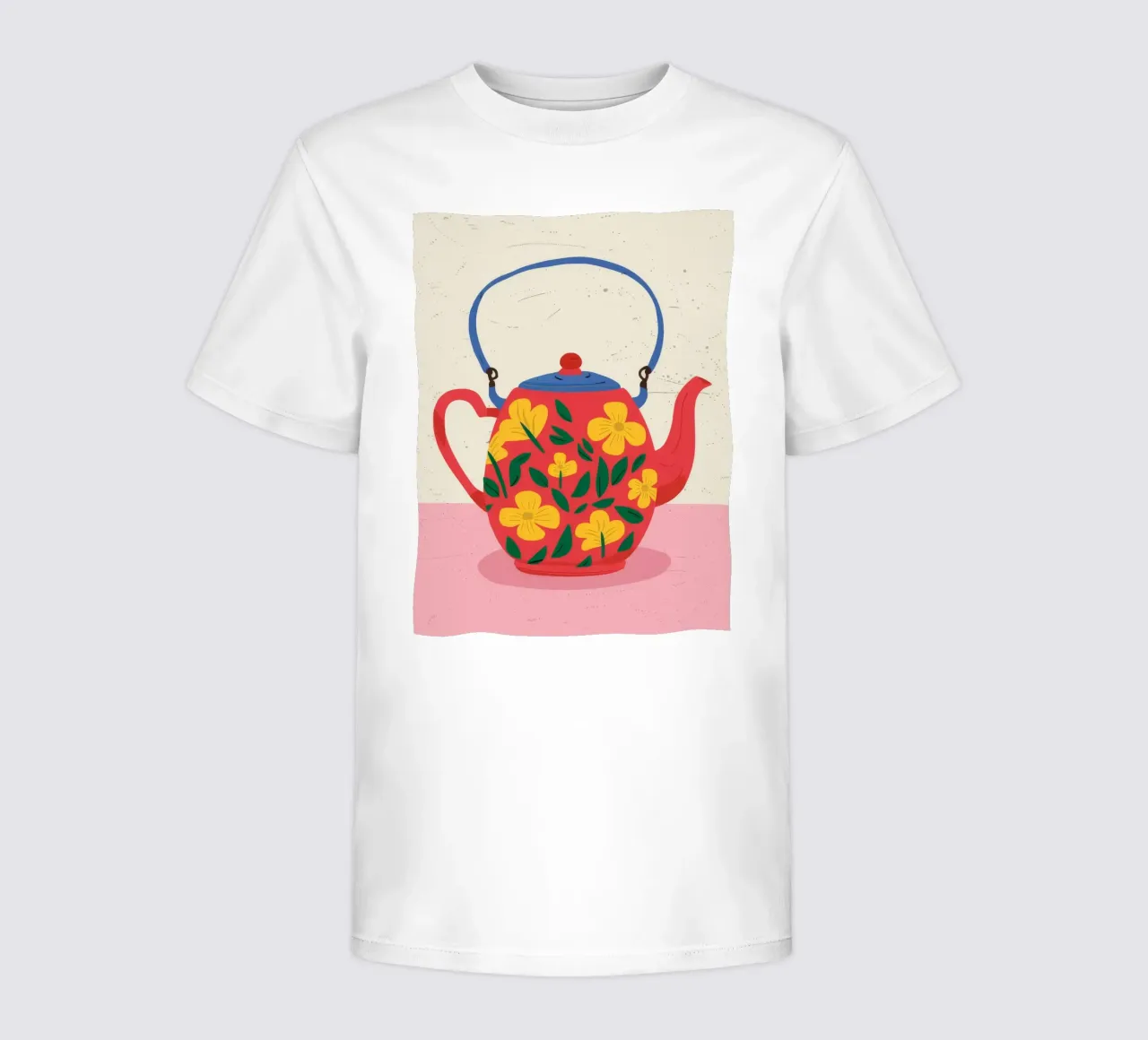 Charm floreale per teiera t-shirt bambini da Haven Fantasy