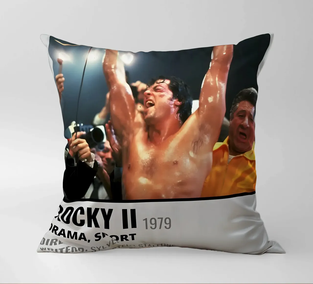 ROCKY II 1979 cuscino da MVFminimalist