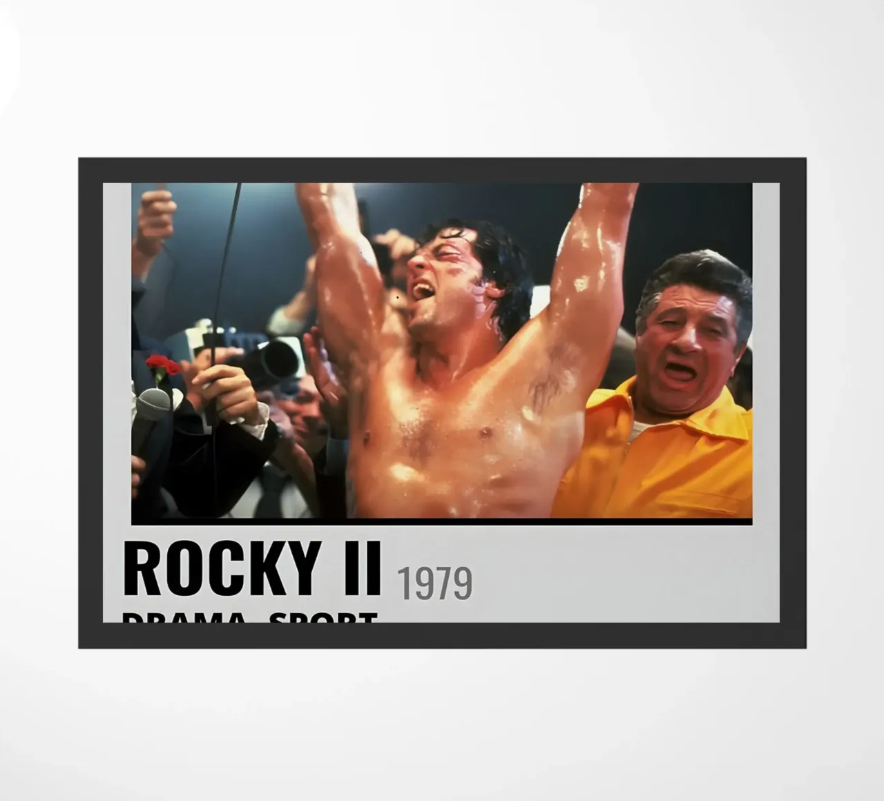 ROCKY II 1979 zerbino da MVFminimalist