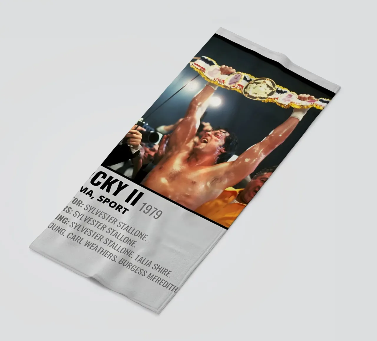 ROCKY II 1979 telo mare da MVFminimalist