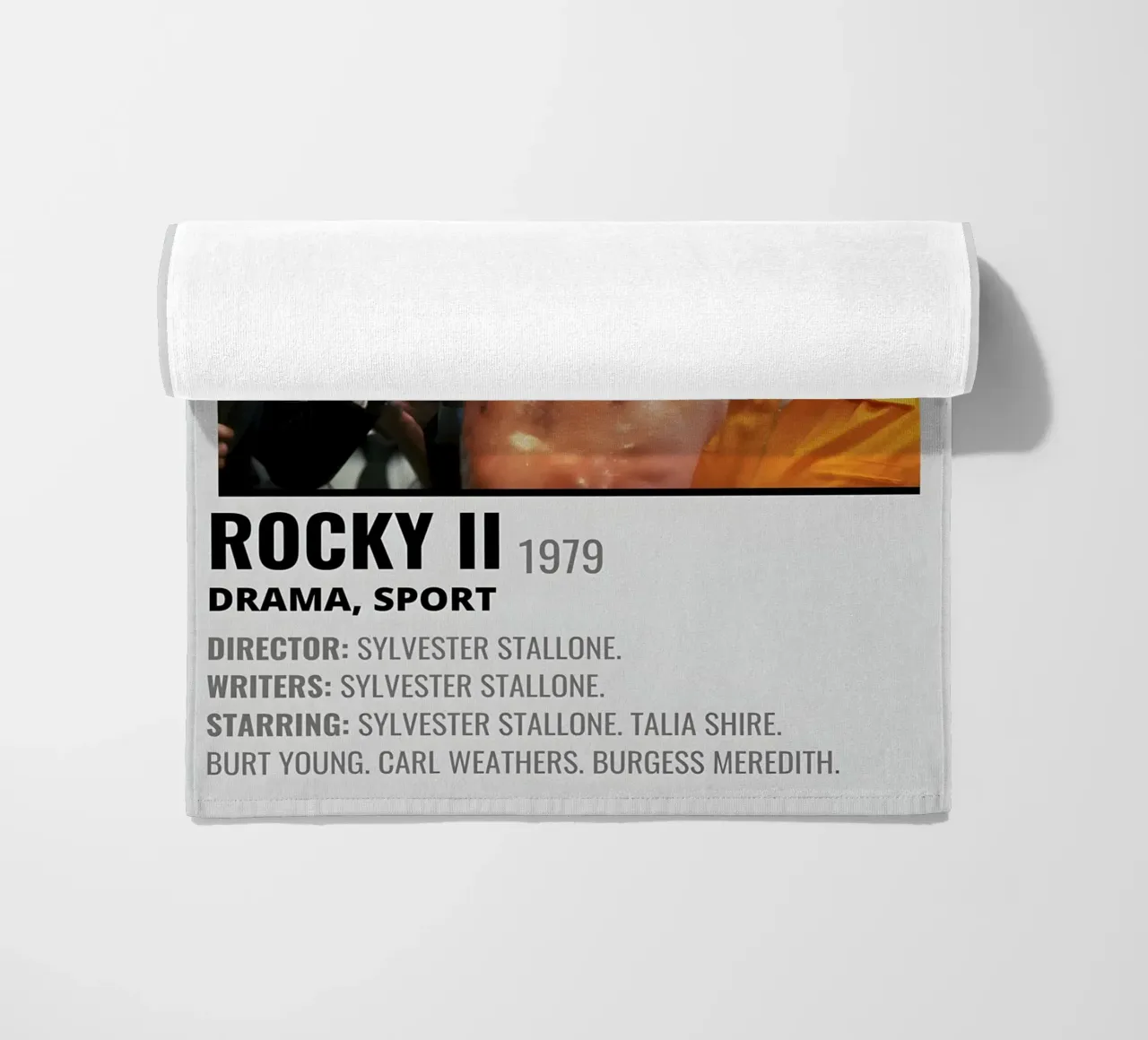 ROCKY II 1979 telo mare da MVFminimalist