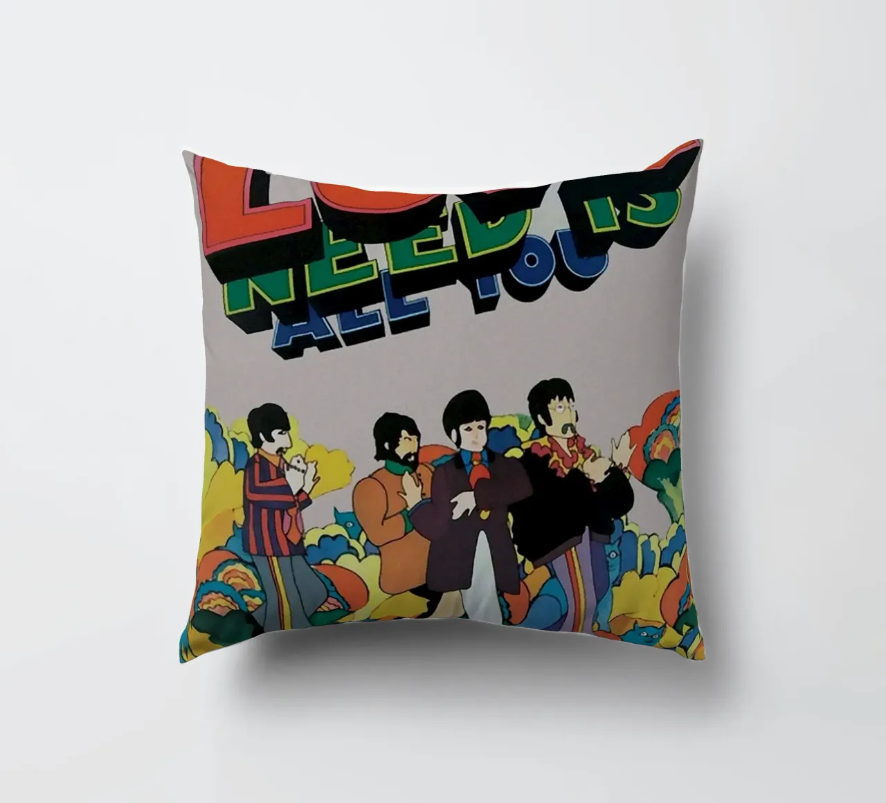 Le toit des Beatles revient à nouveau coussin de nabcu