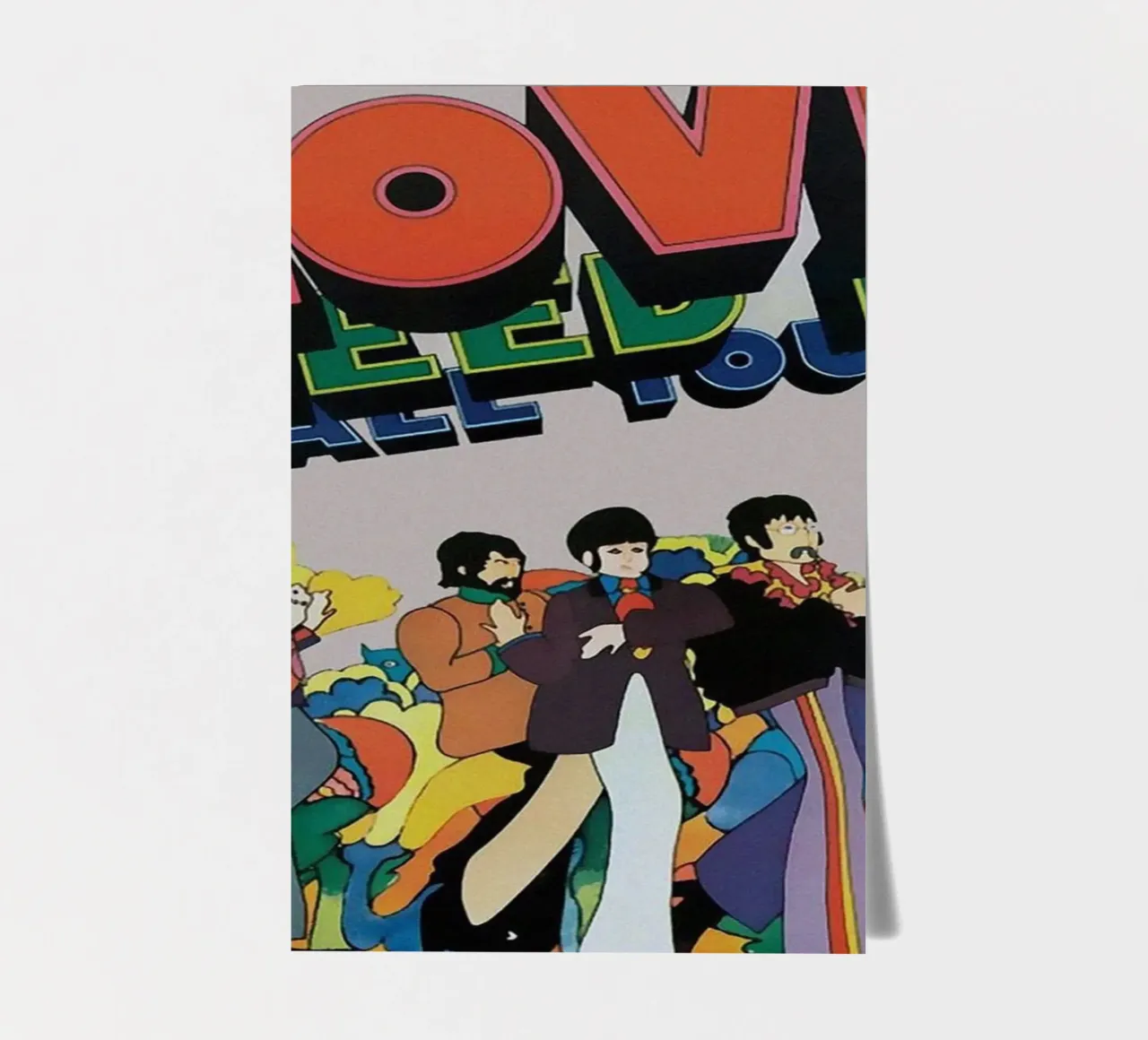 Le toit des Beatles revient à nouveau planche autocollant de nabcu