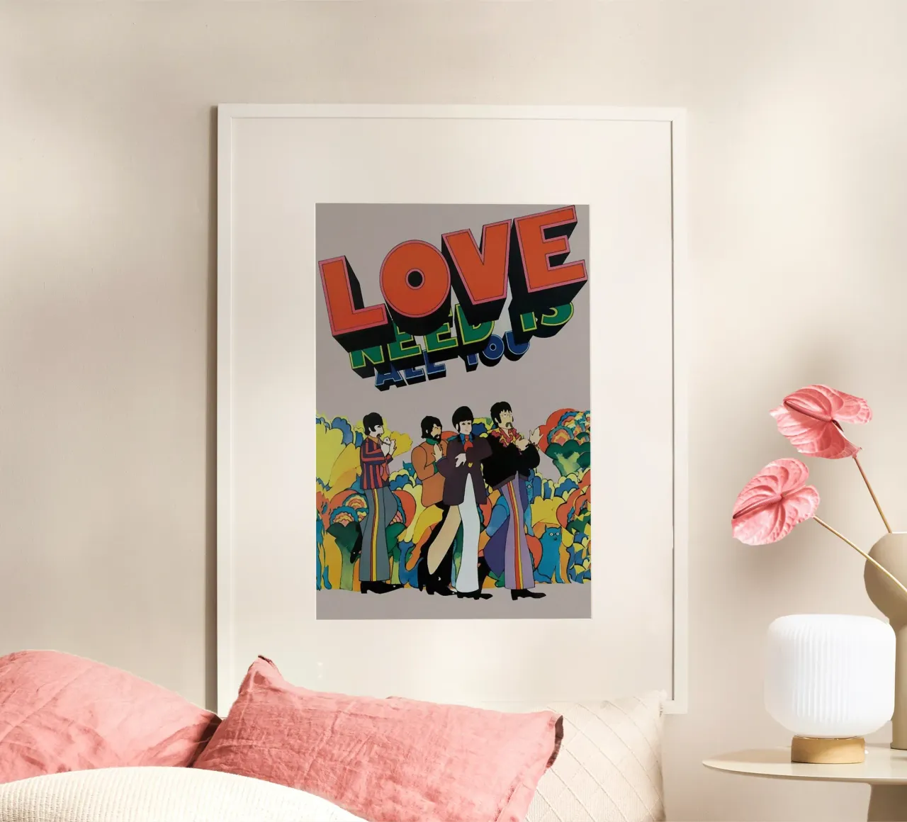 Beatles Rooftop kehrt wieder zurück Poster von nabcu
