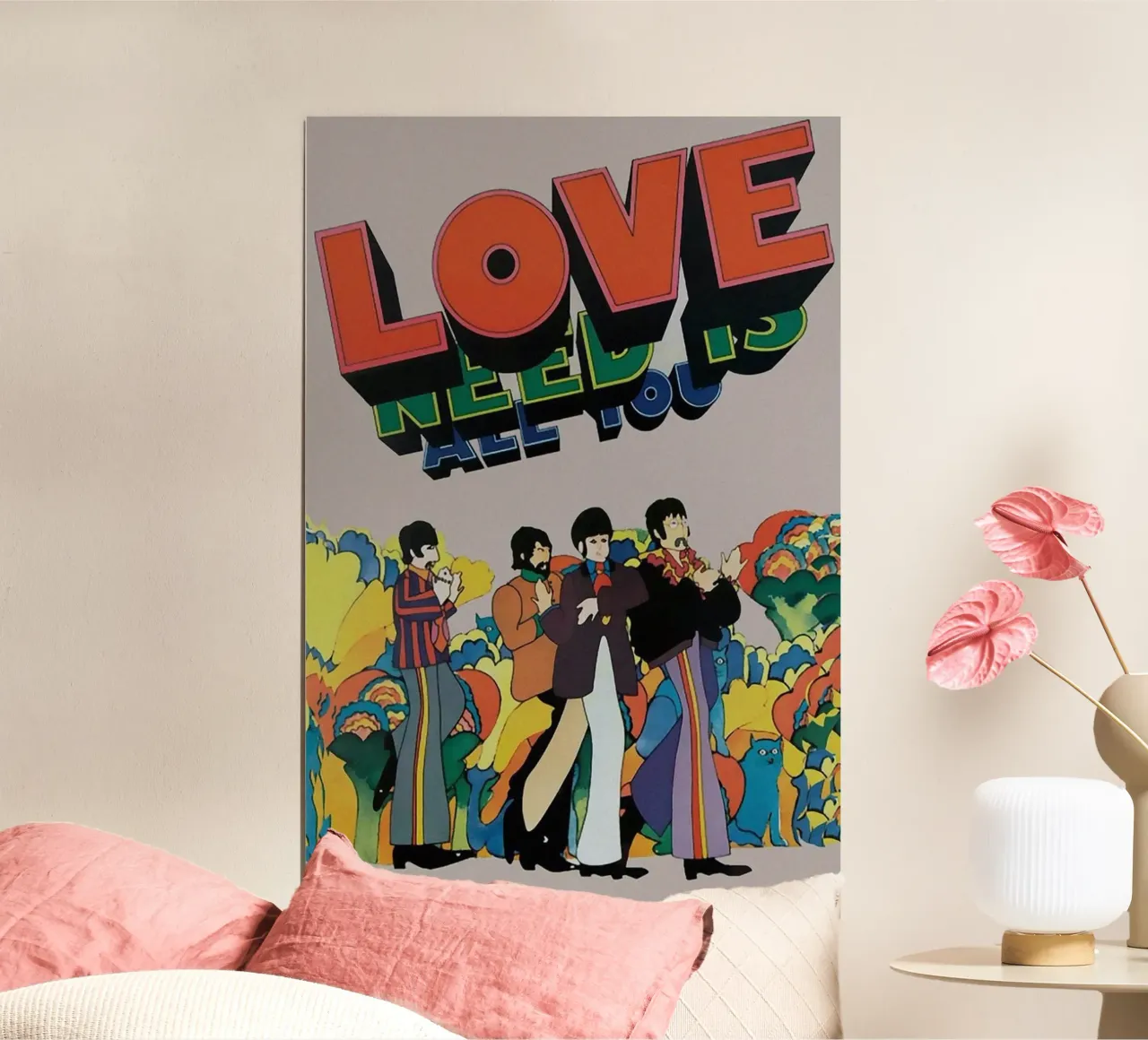 Beatles Rooftop kehrt wieder zurück Poster von nabcu