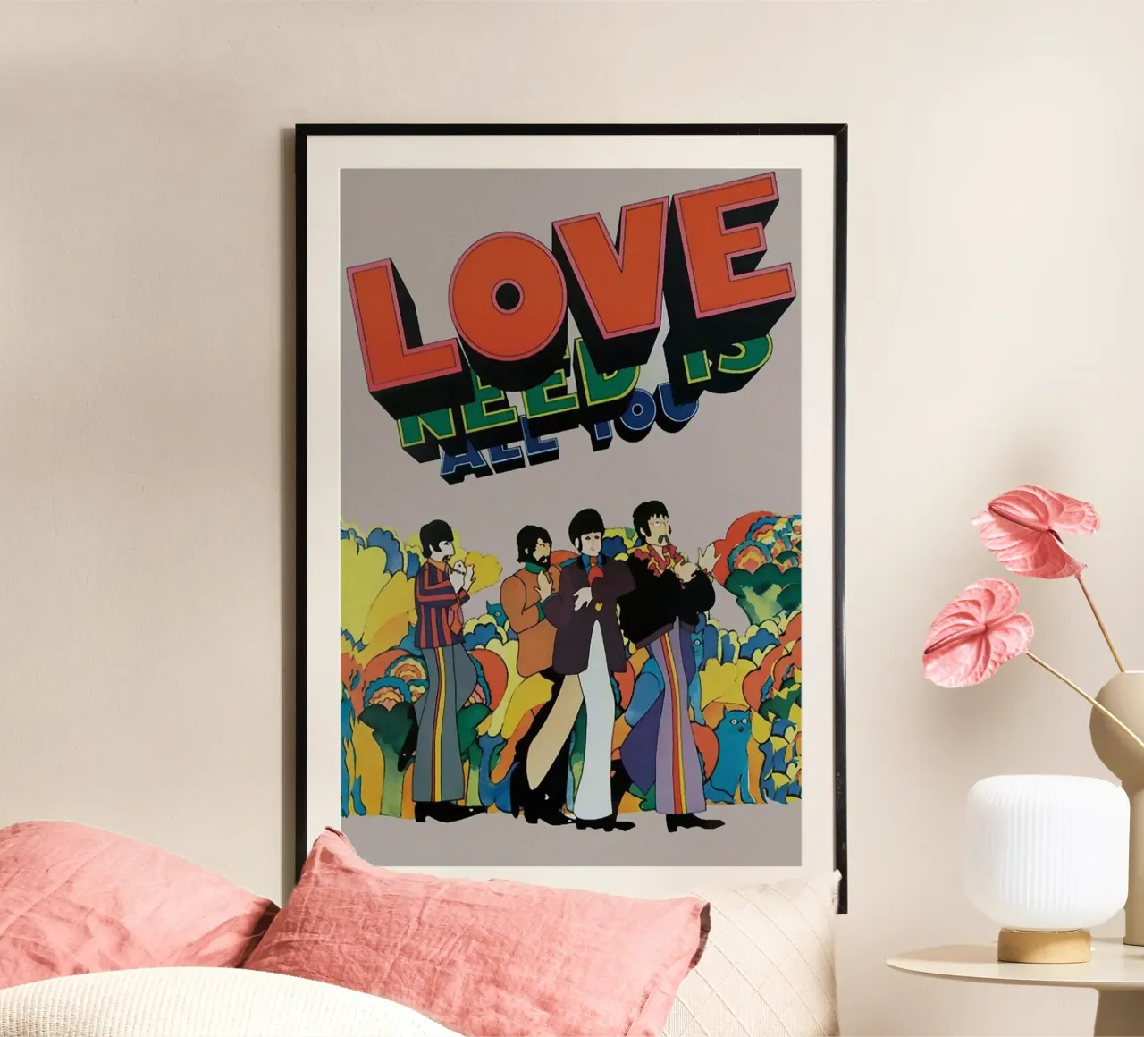 Beatles Rooftop kehrt wieder zurück Poster von nabcu