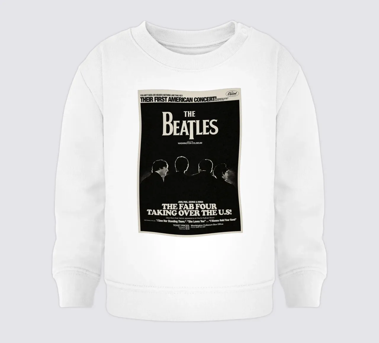 Beatles per sempre nel suono felpa neonato da nabcu