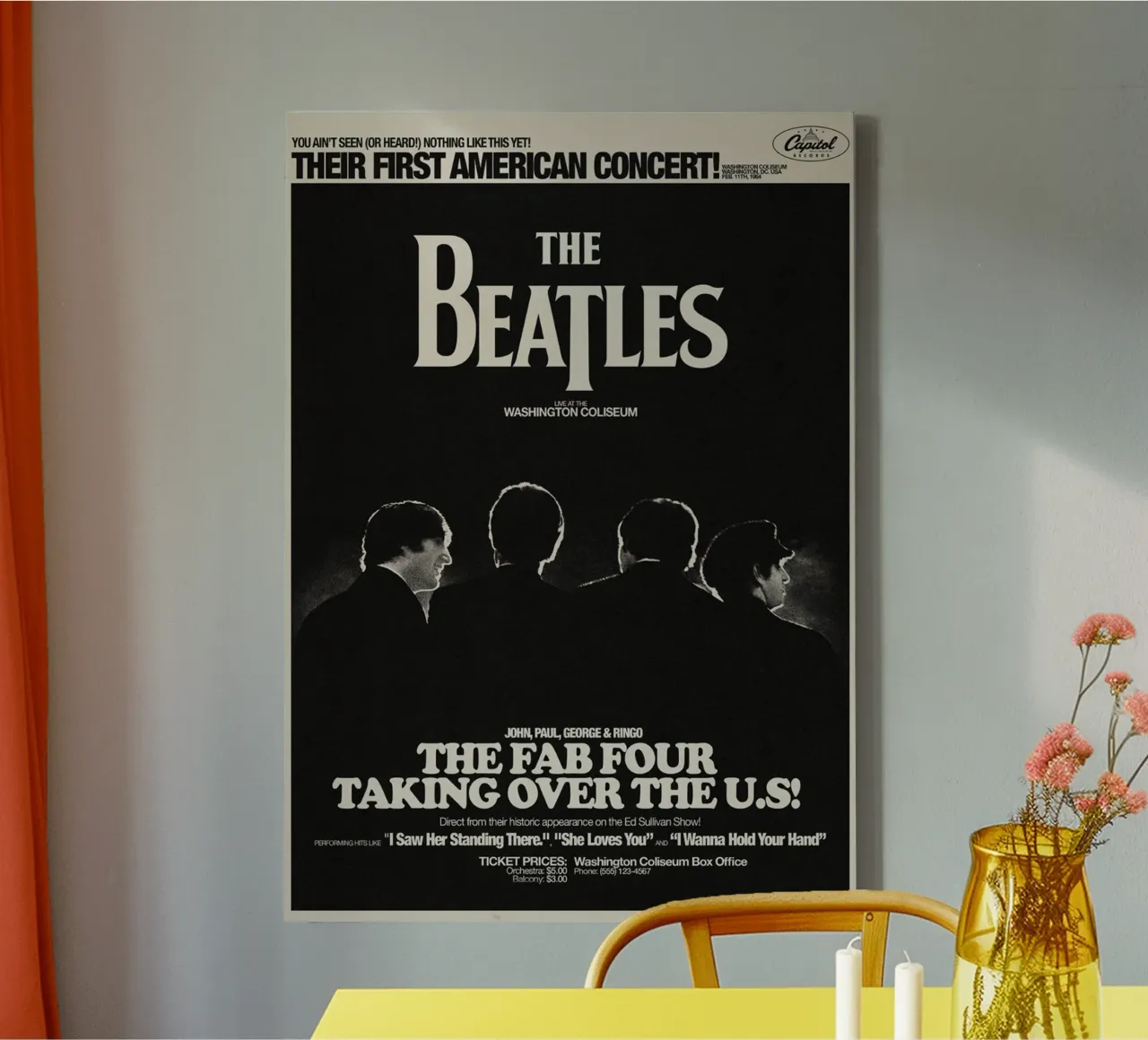 Beatles Forever In Sound canvas by nabcu