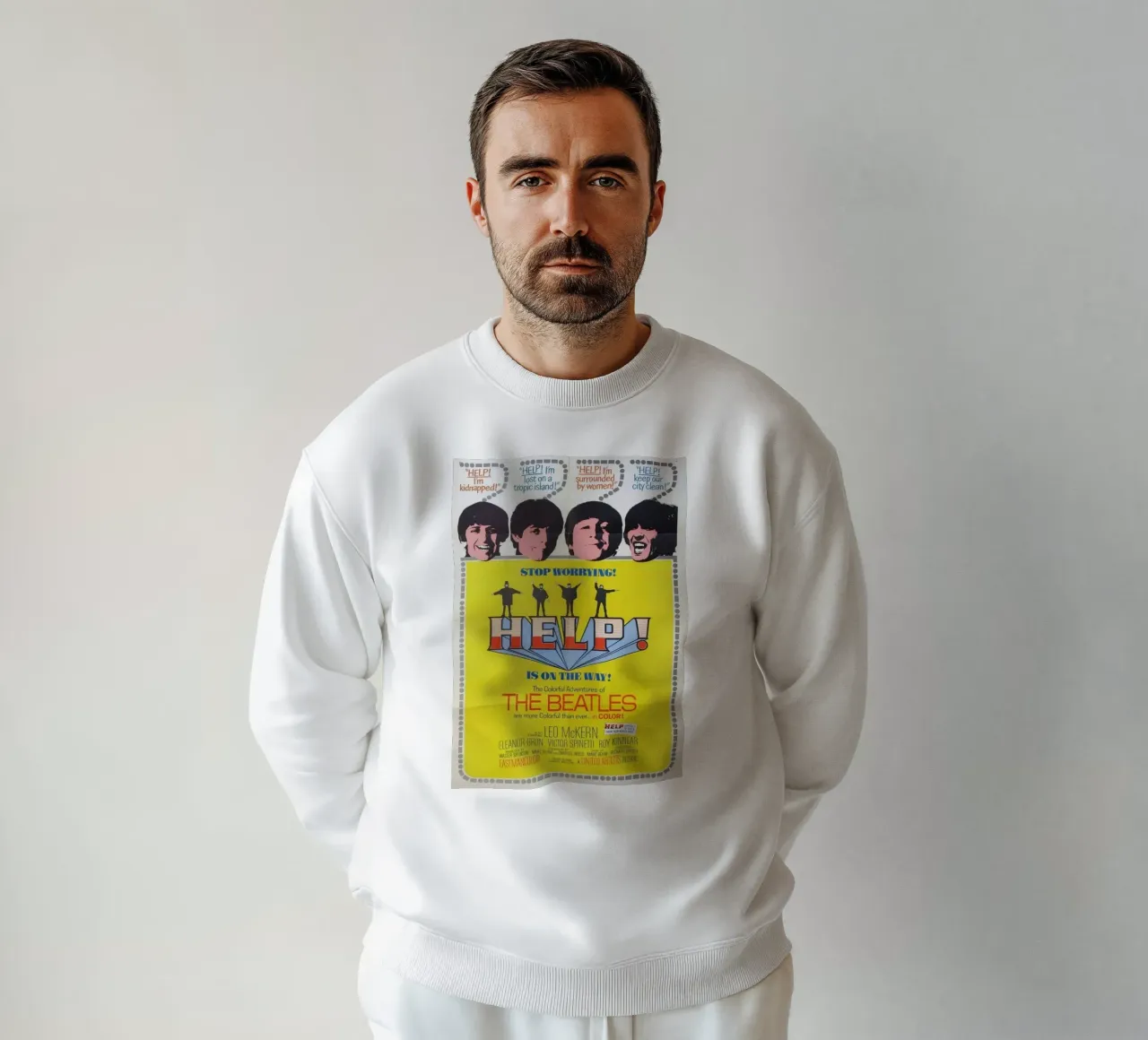 L'amore dal vivo dei Beatles felpa da nabcu