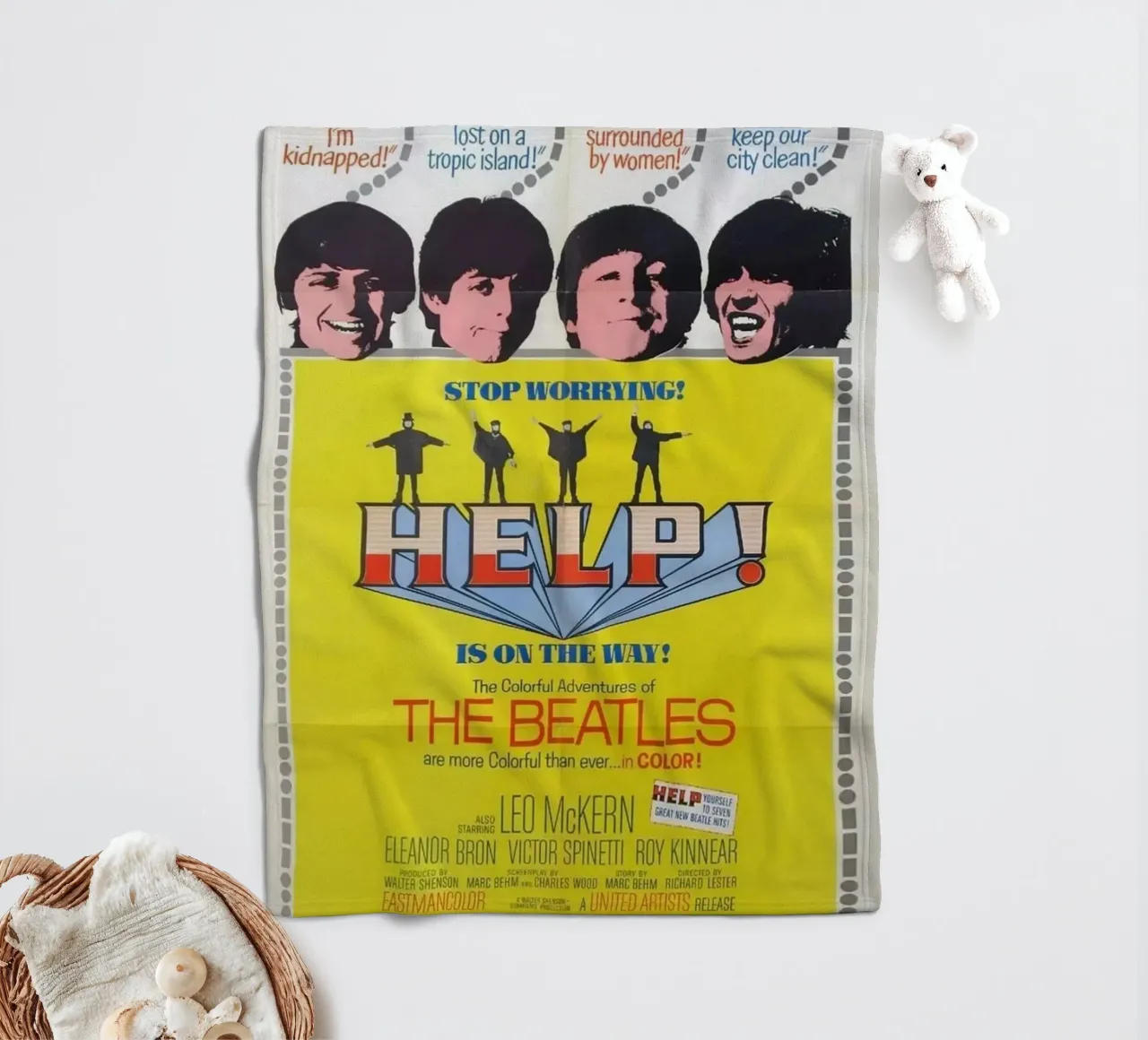 Live Love From Beatles Fleecedecke von nabcu