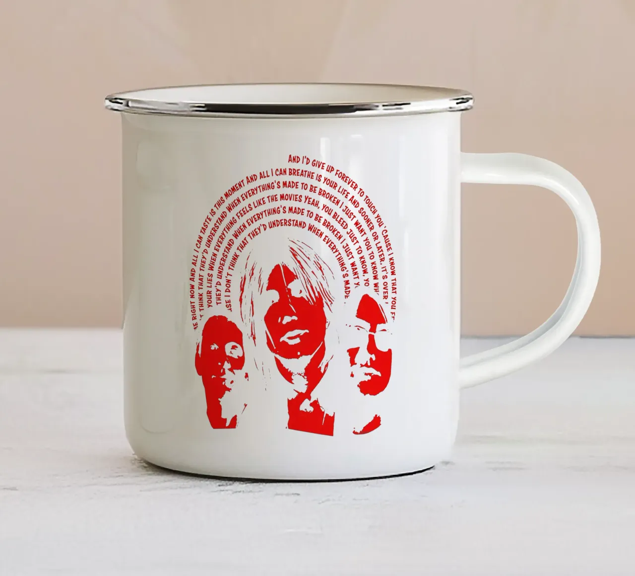 Goo Goo Dolls - Band tazza in smalto da Deepness