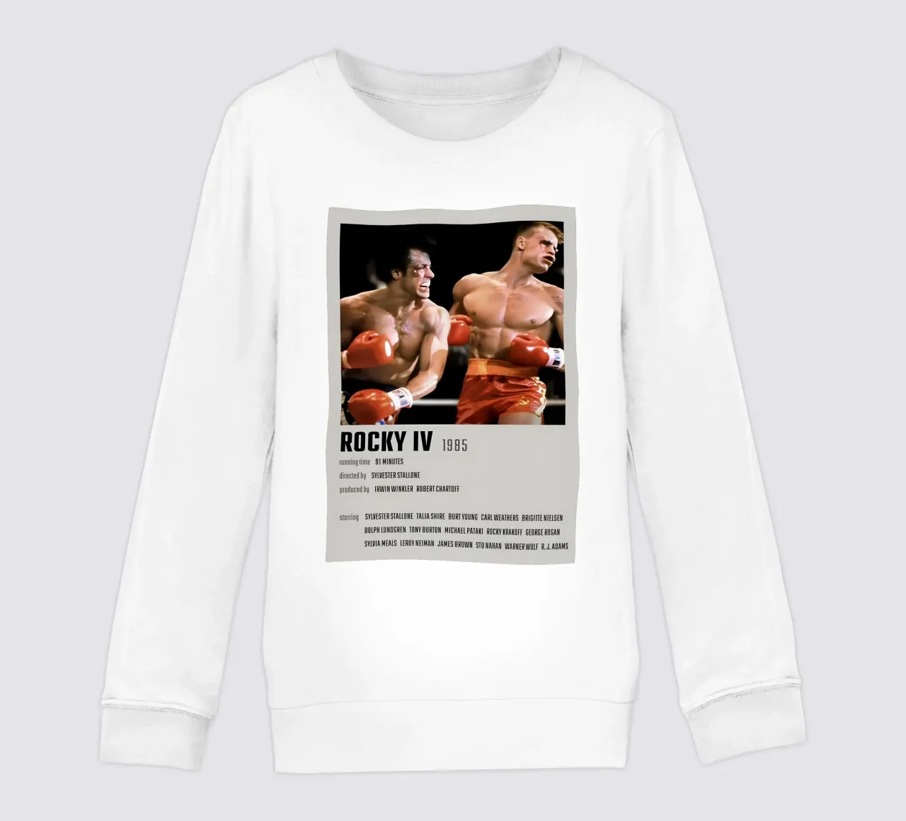 ROCKY IV 1985 felpa bambino da MVFminimalist