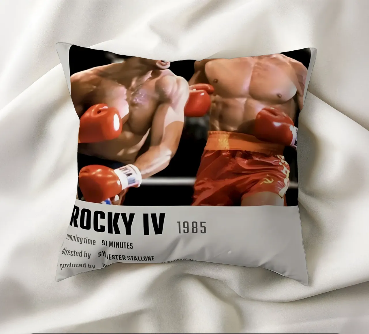 ROCKY IV 1985 cuscino da MVFminimalist