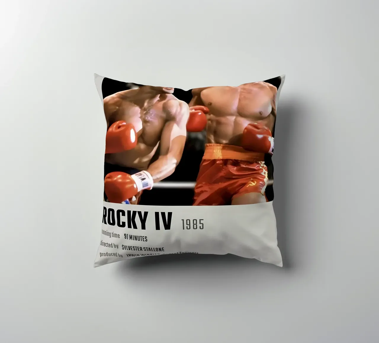 ROCKY IV 1985 cuscino da MVFminimalist