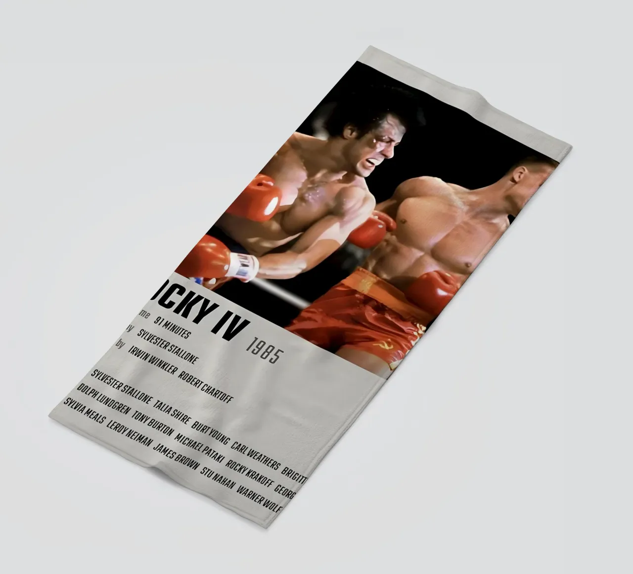 ROCKY IV 1985 telo mare da MVFminimalist