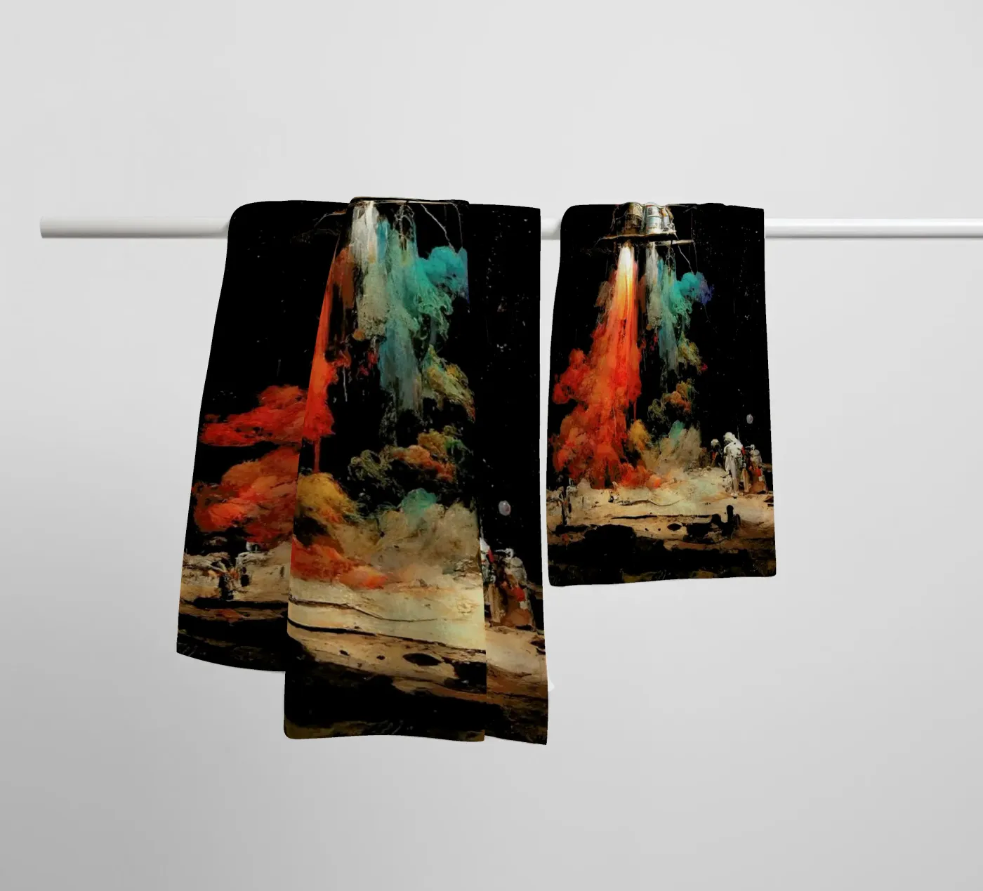 First Flight towel by treechild