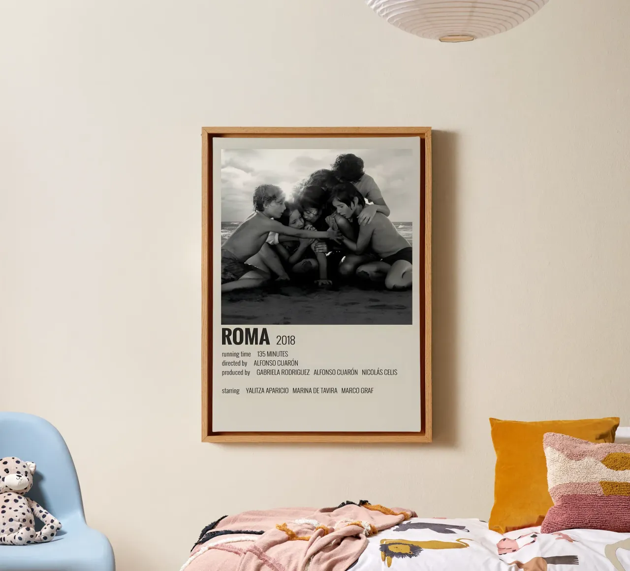ROMA 2018 tela con Cornice a cassetta da MVFminimalist