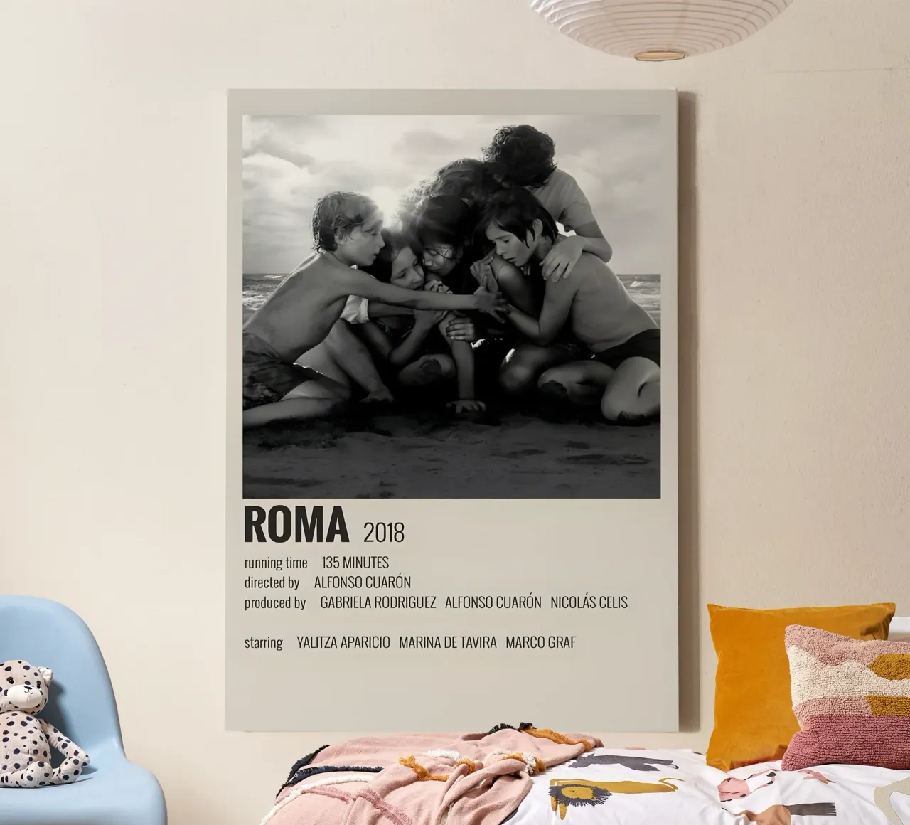 ROMA 2018 tela con Cornice a cassetta da MVFminimalist