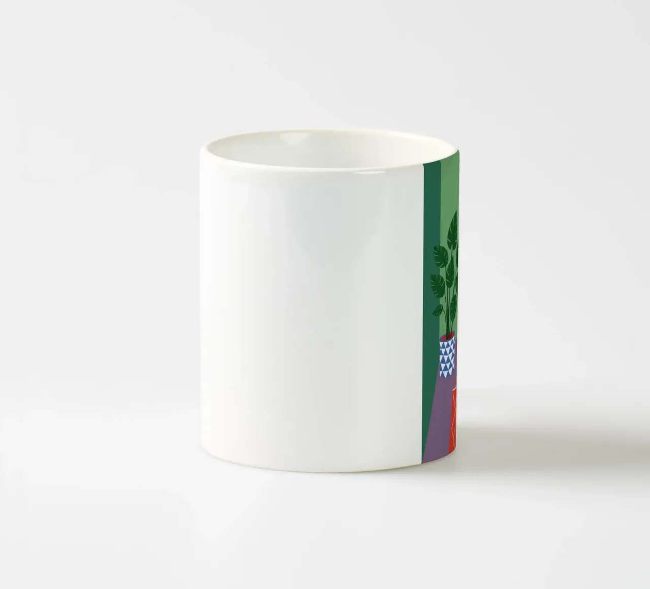 Sedia gialla Gatto nero tazza in ceramica da Haven Fantasy