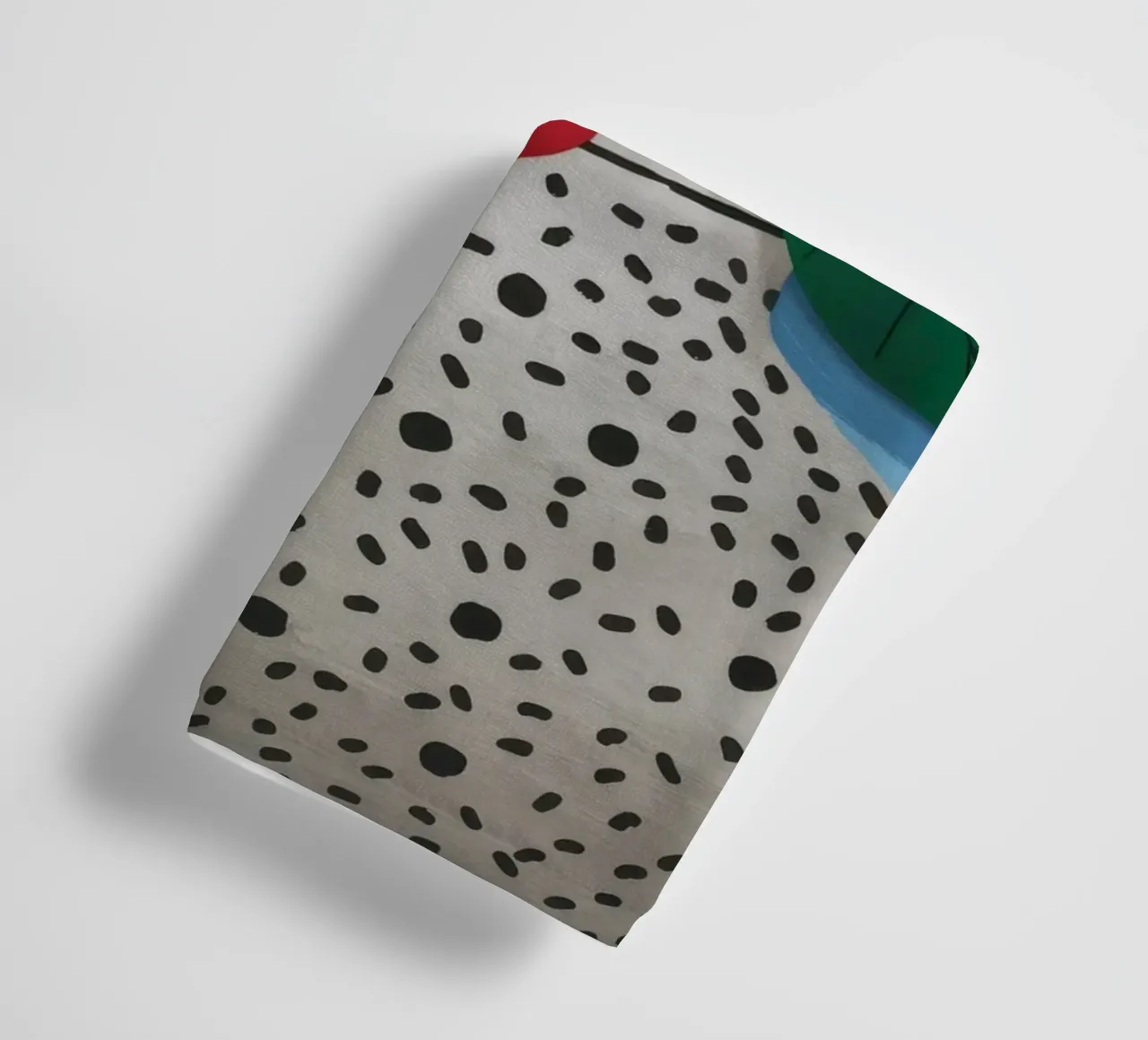 Spotted Vase Red Poppies towel by Haven Fantasy