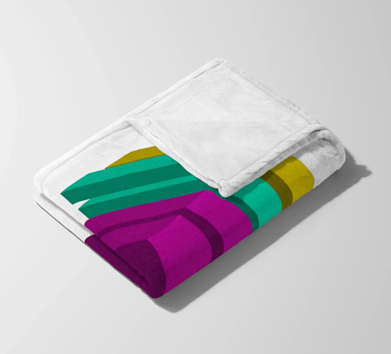 Frutta Typo Stile colorato coperta in pile da Urban Life