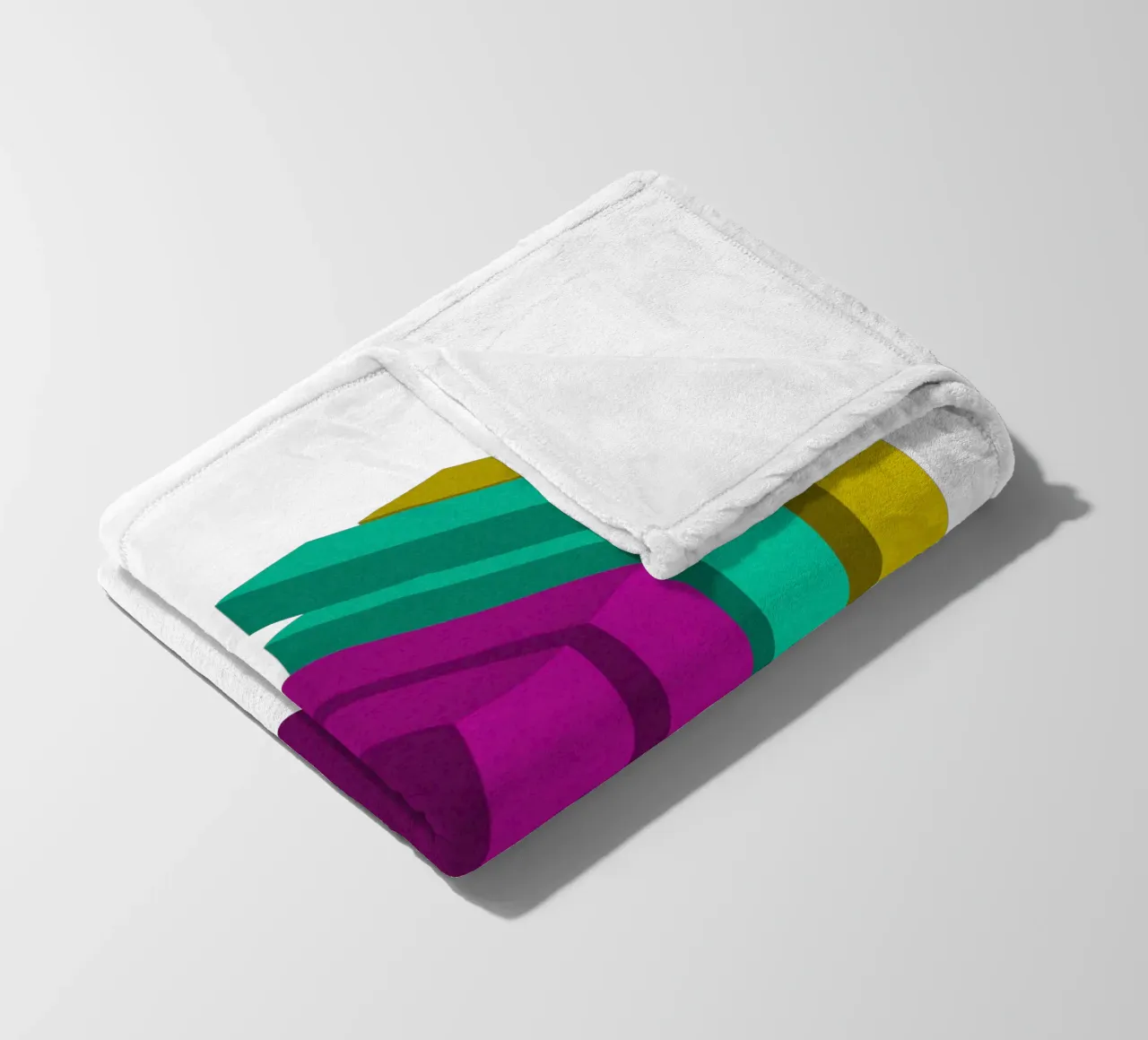 Frutta Typo Stile colorato coperta in pile da Urban Life