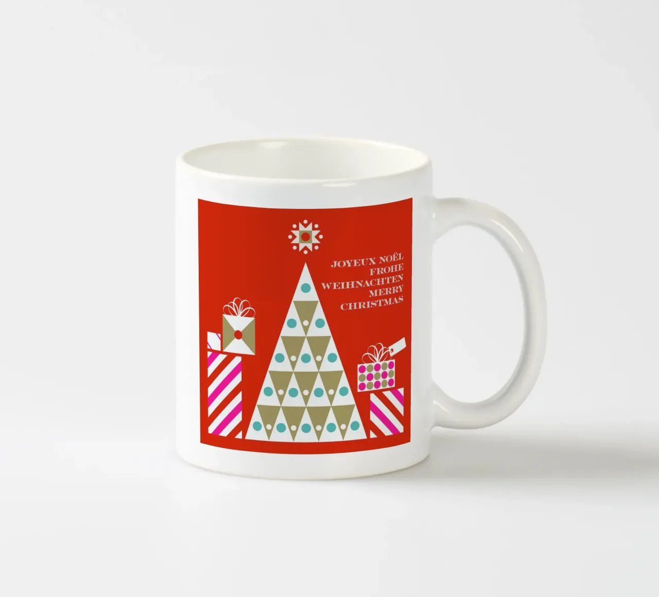Albero con regali tazza in ceramica da Bo Lundberg