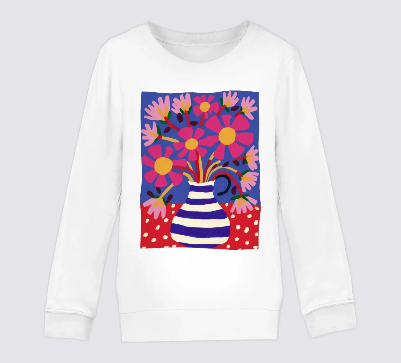 Bouquet a pois viola felpa bambino da FadeAura