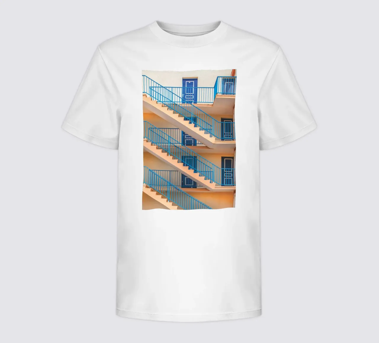 Scale blu t-shirt bambini da Dave Hare Photography