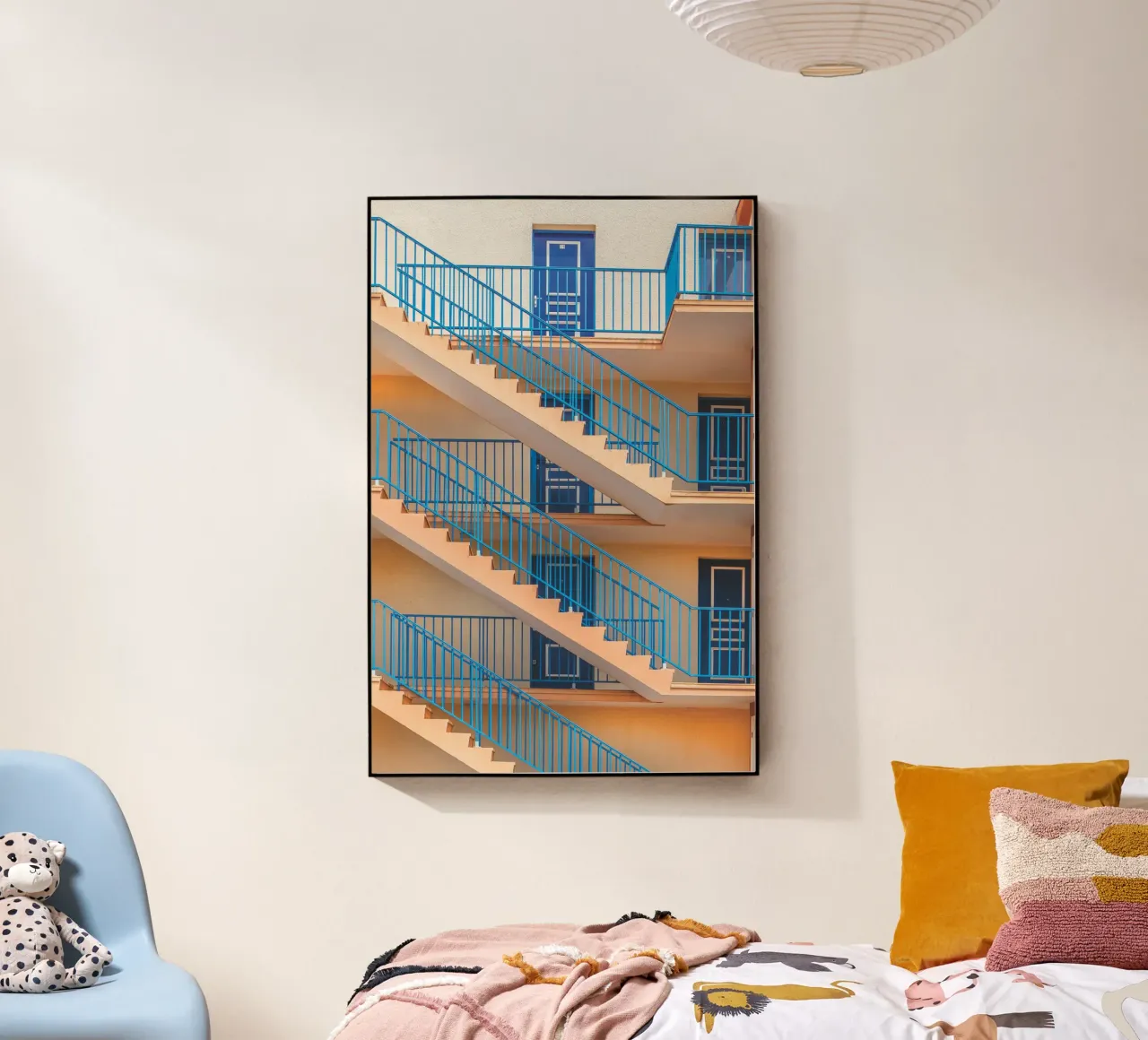 Scale blu plexiglass da Dave Hare Photography