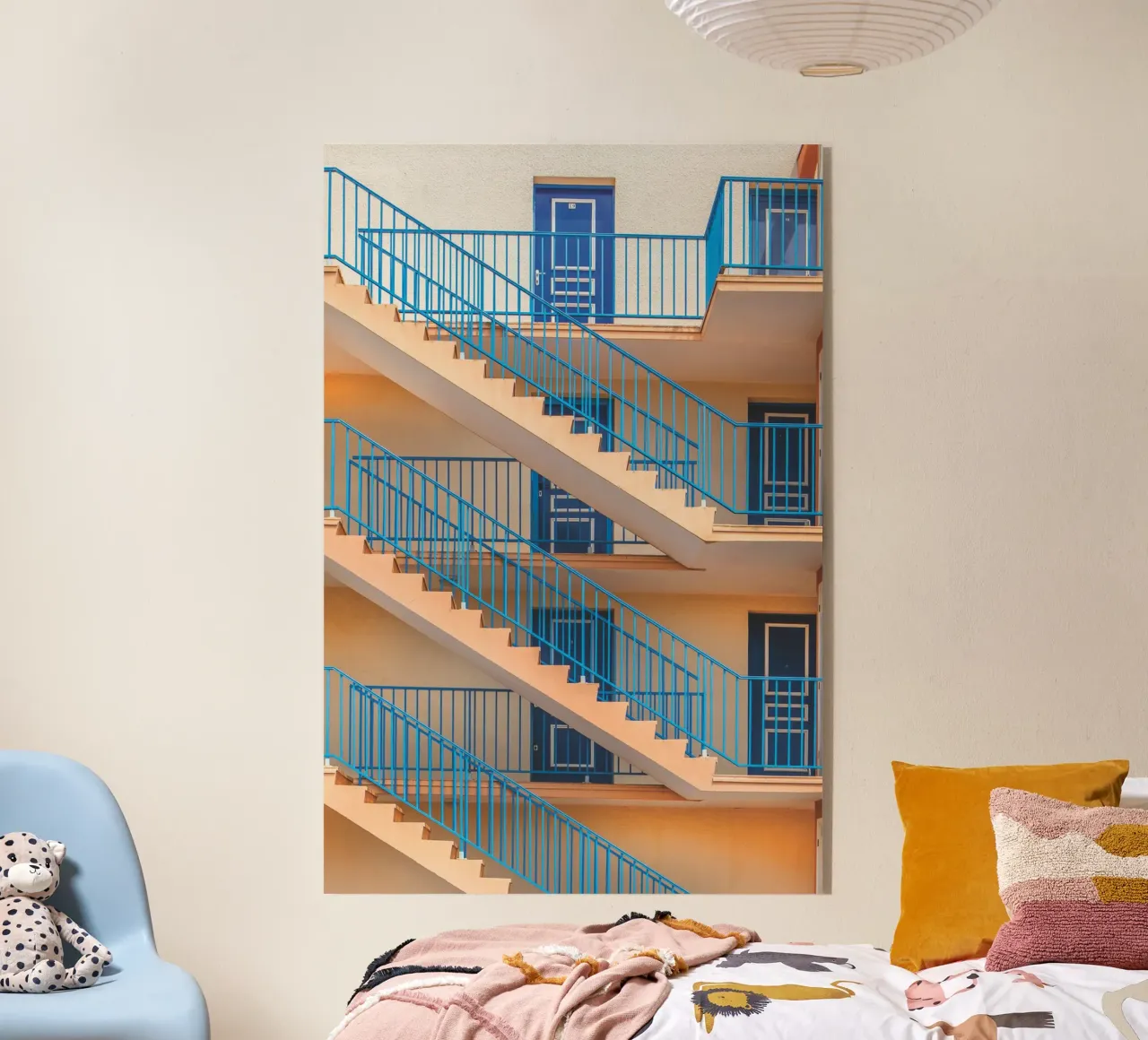 Scale blu plexiglass da Dave Hare Photography