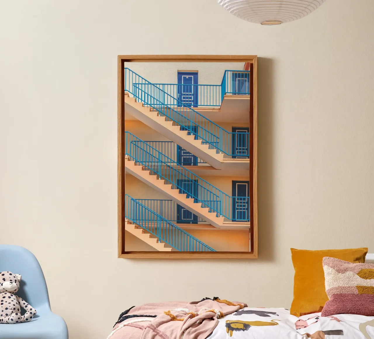 Scale blu tela da Dave Hare Photography