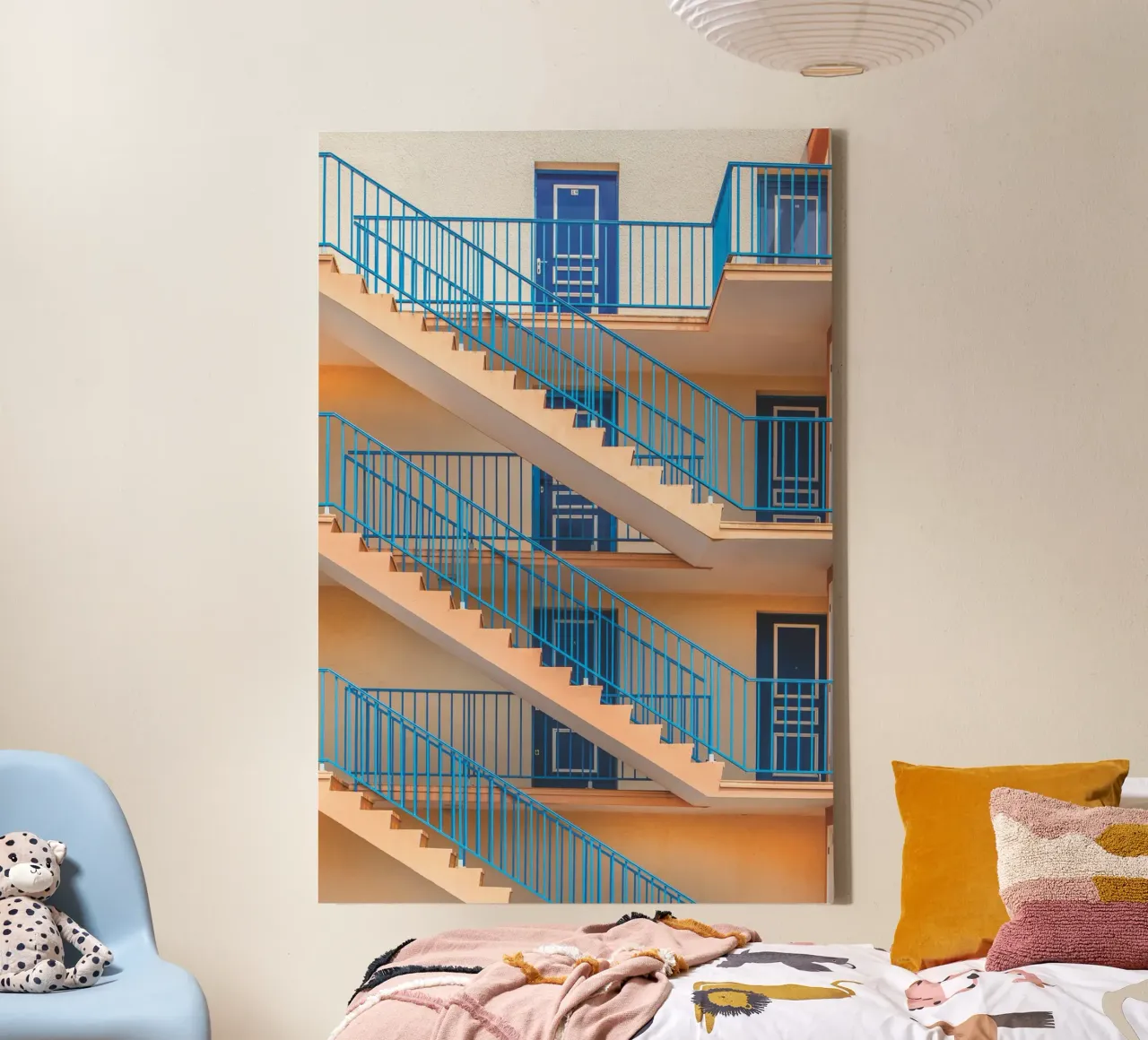 Scale blu tela da Dave Hare Photography