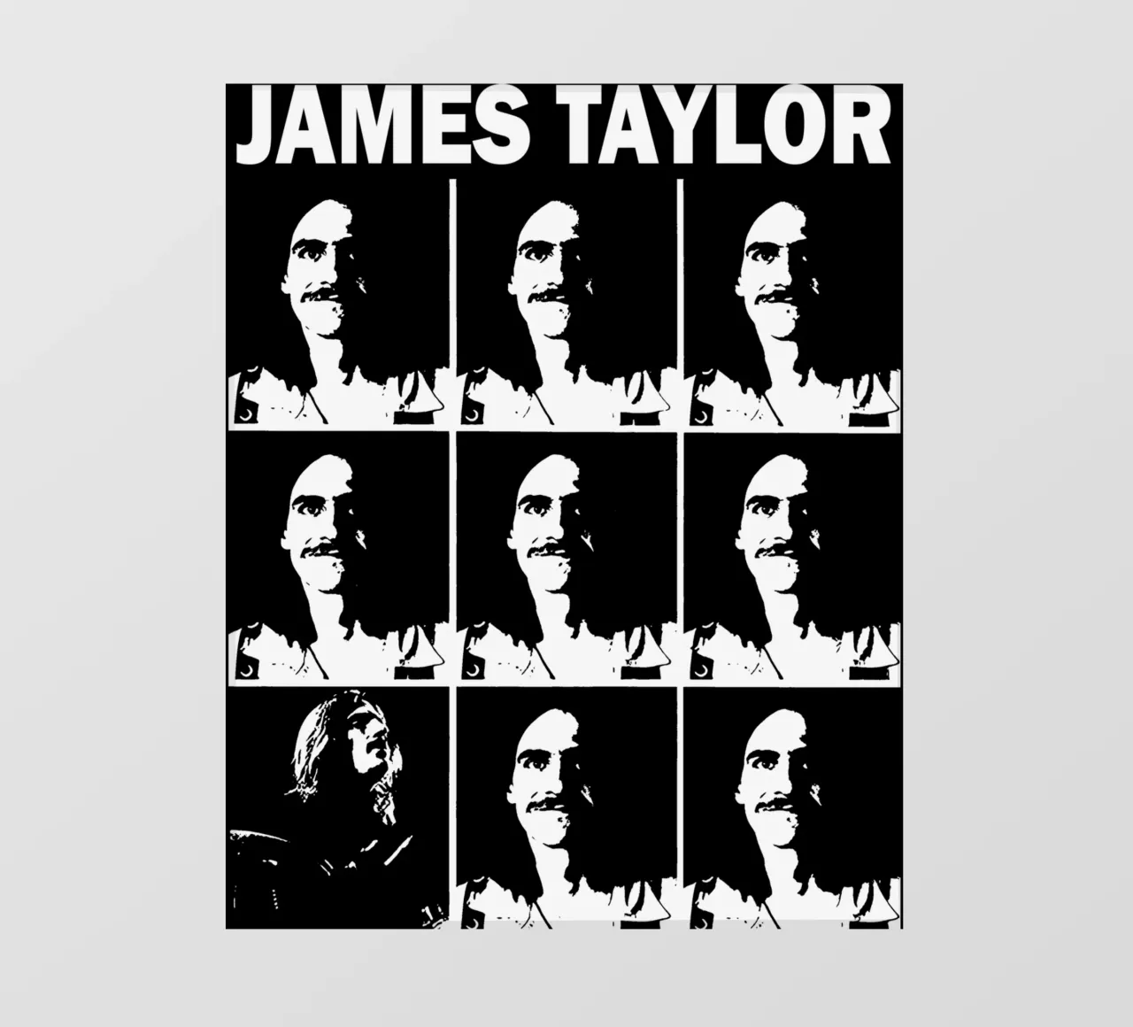 James Taylor - Singer And Songwriter pellicola backlit da Deepness