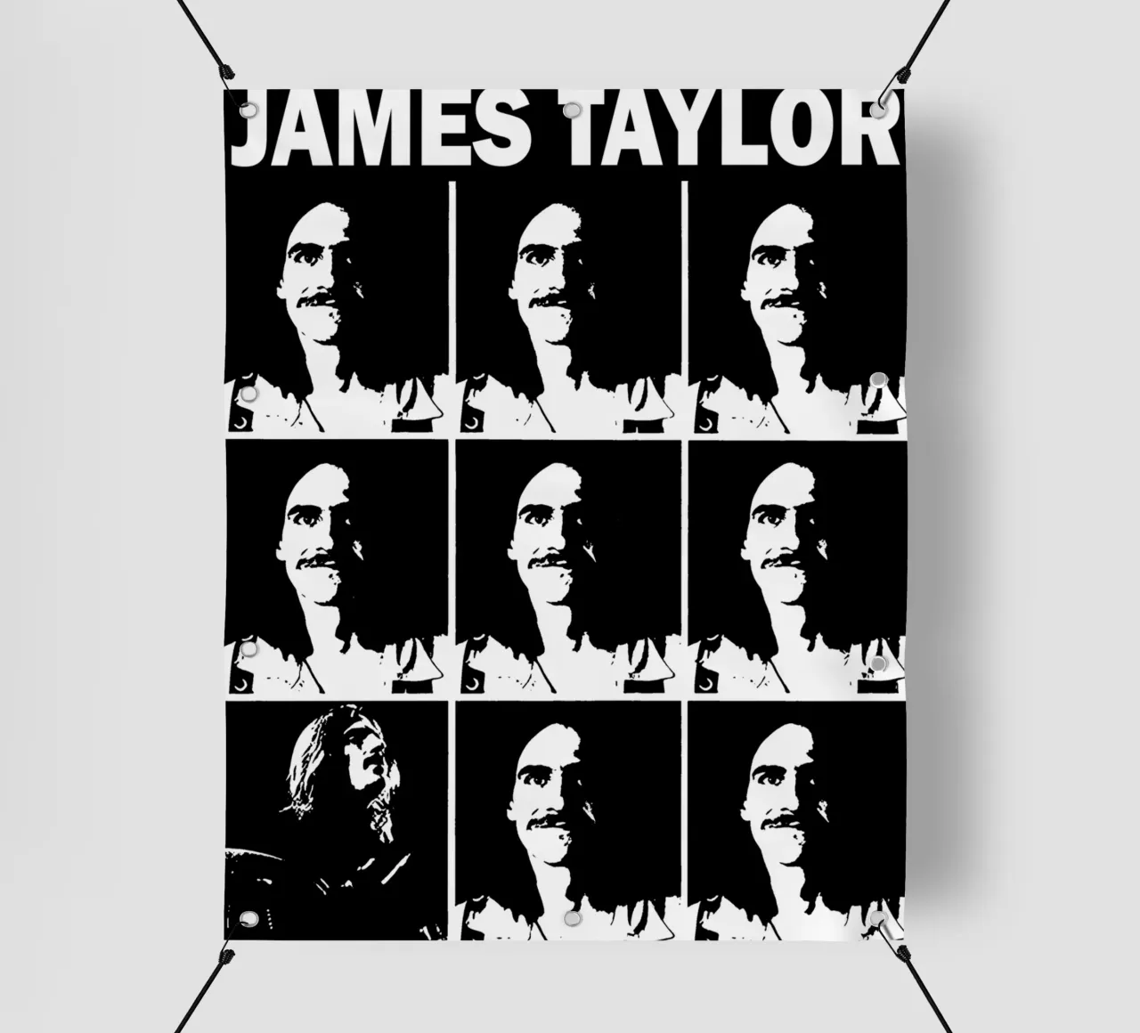 James Taylor - Singer And Songwriter telo in pvc da Deepness