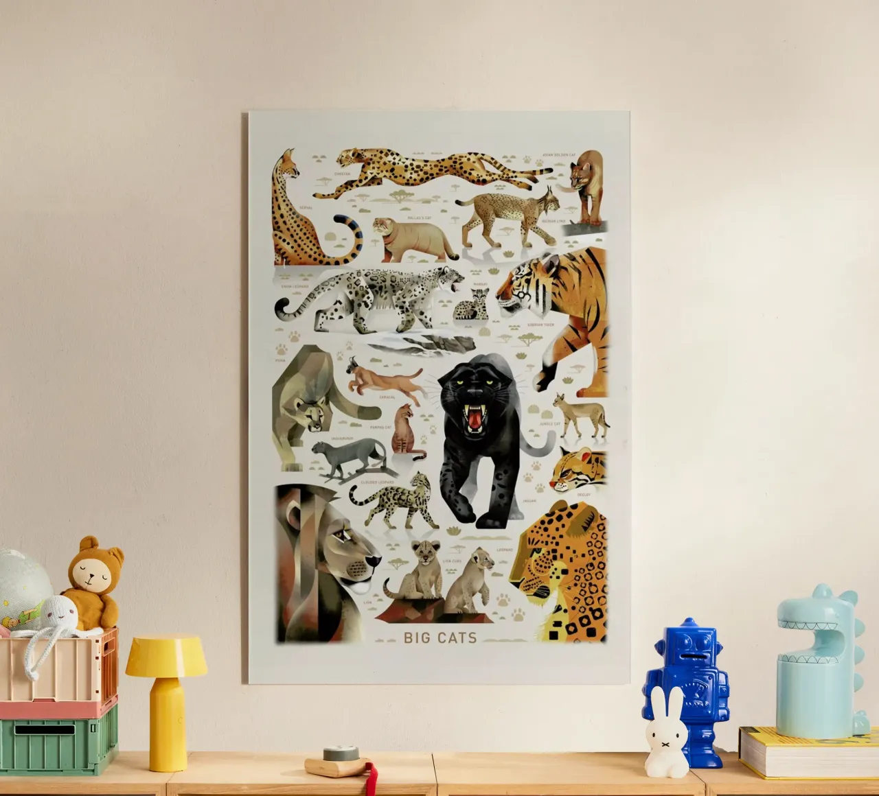 Big Cats plexiglass da Dieter Braun