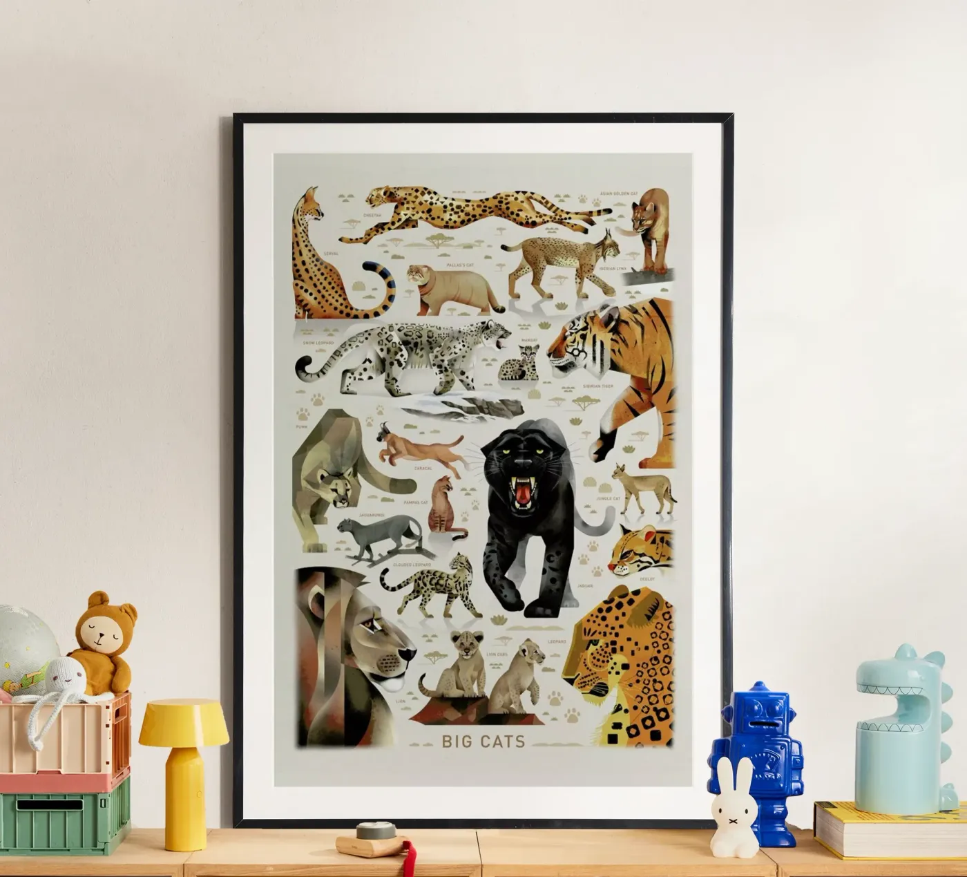 Big Cats poster da Dieter Braun
