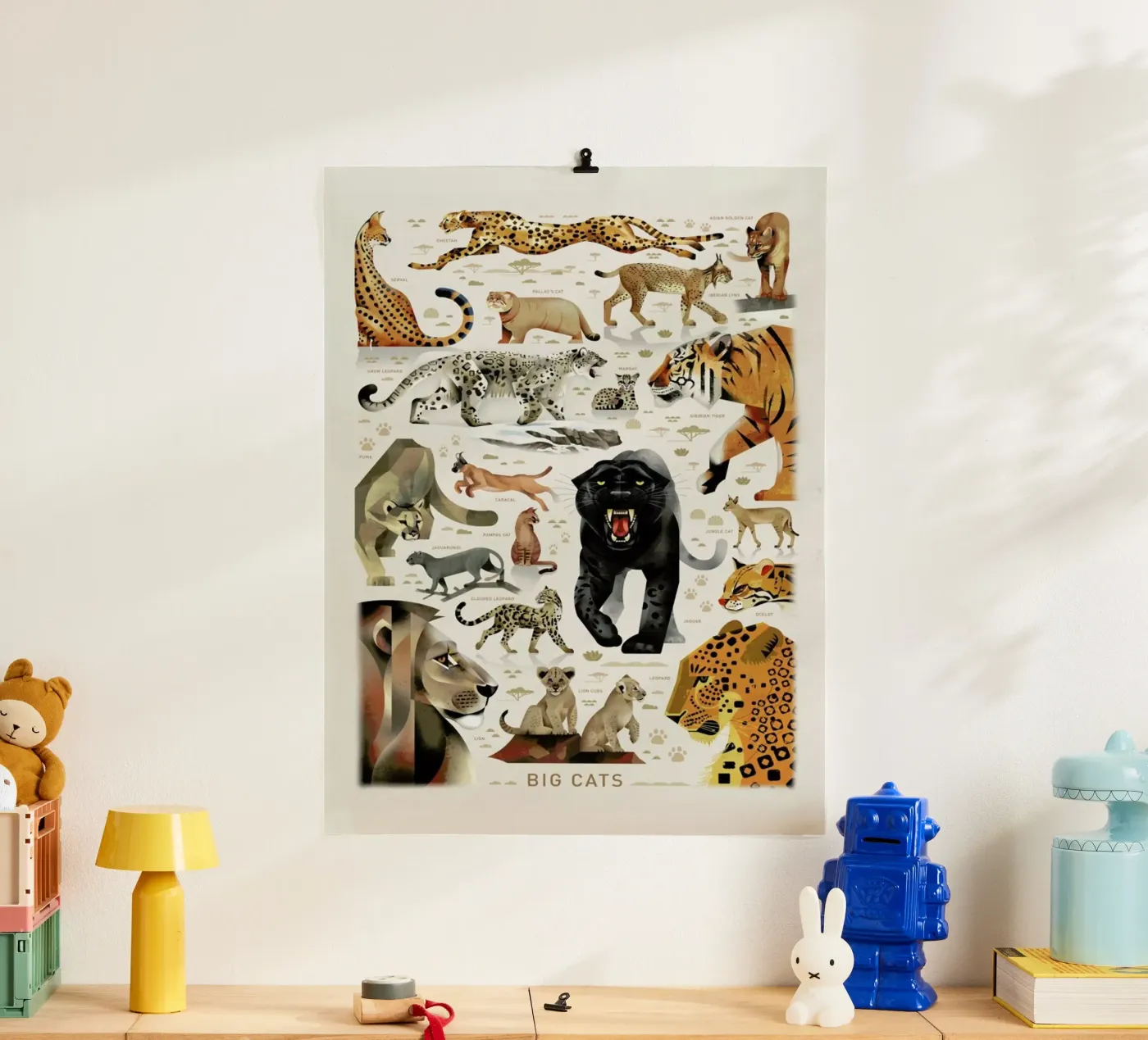 Big Cats poster da Dieter Braun