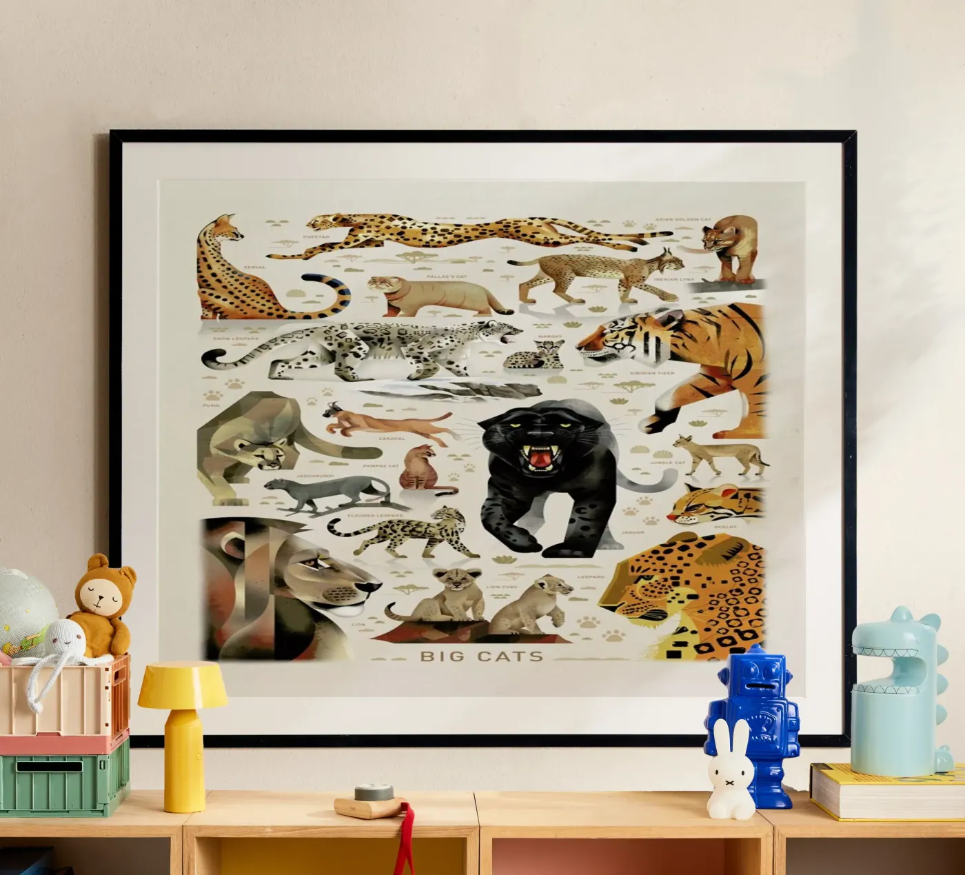 Big Cats poster da Dieter Braun
