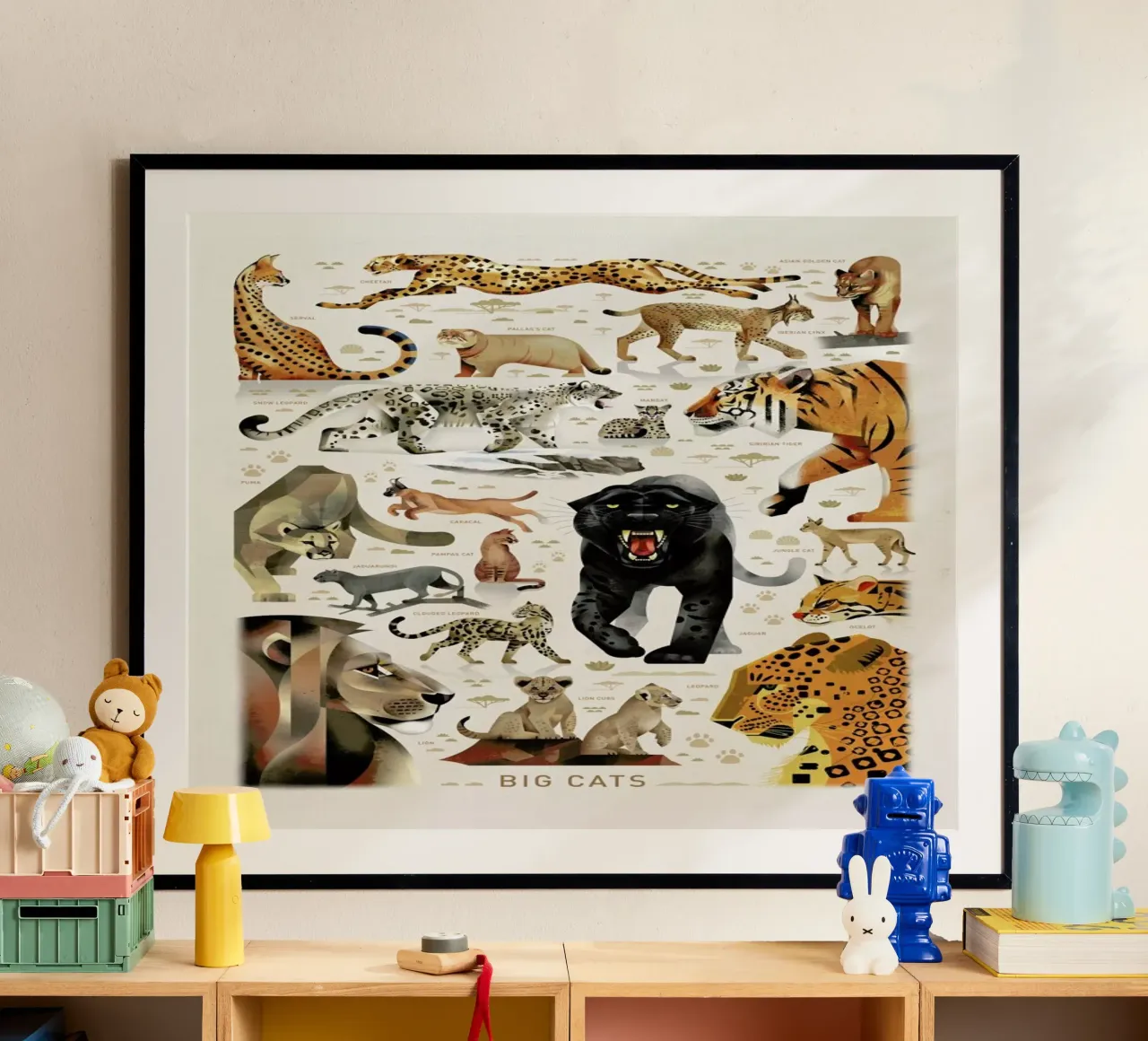 Big Cats poster da Dieter Braun