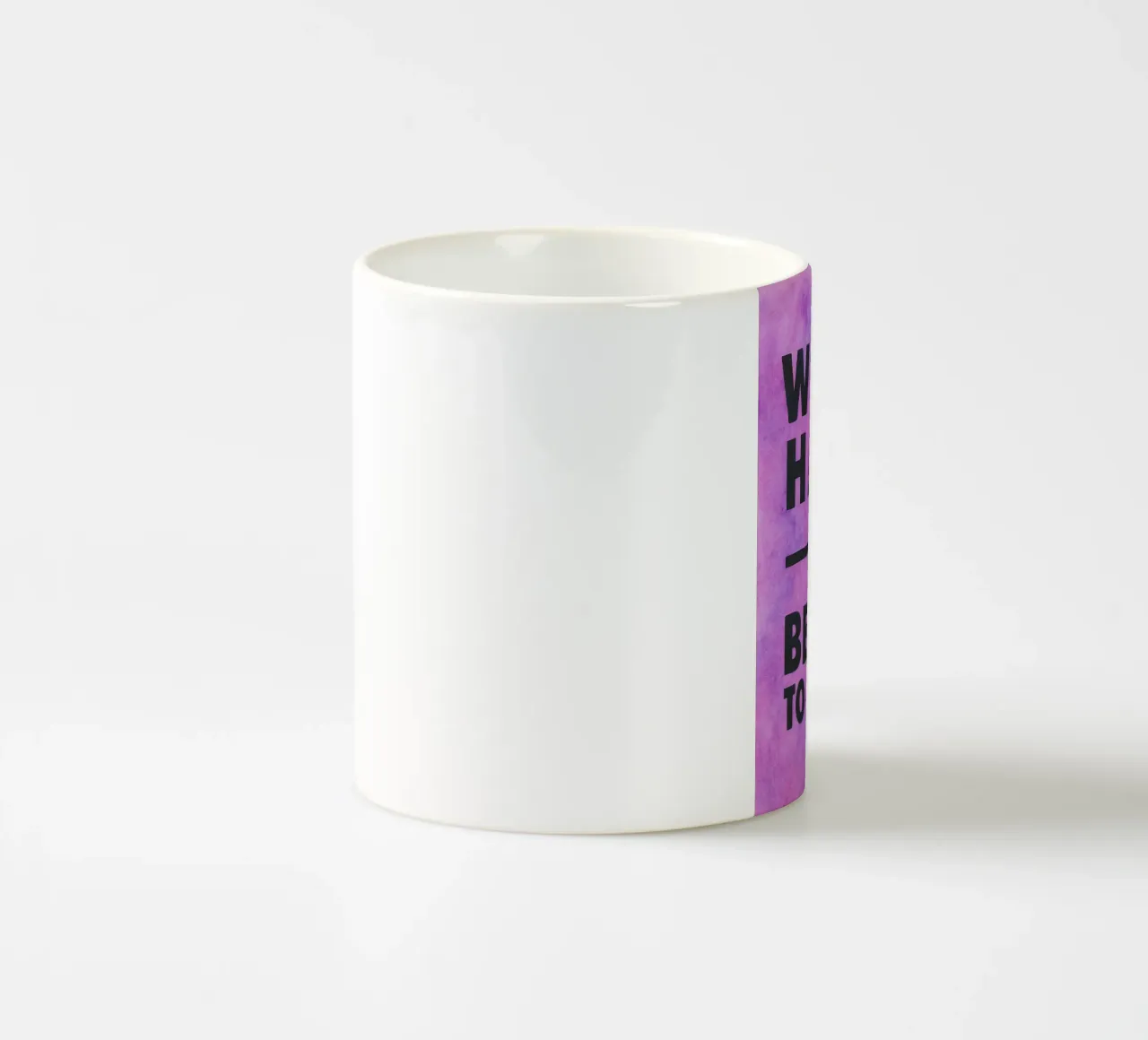 lavorare sodo ed essere persone gentili tazza in ceramica da onelove