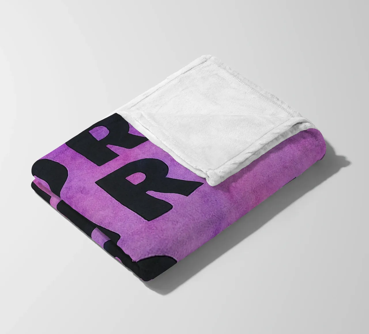 work hard and be nice people fleece blanket by onelove