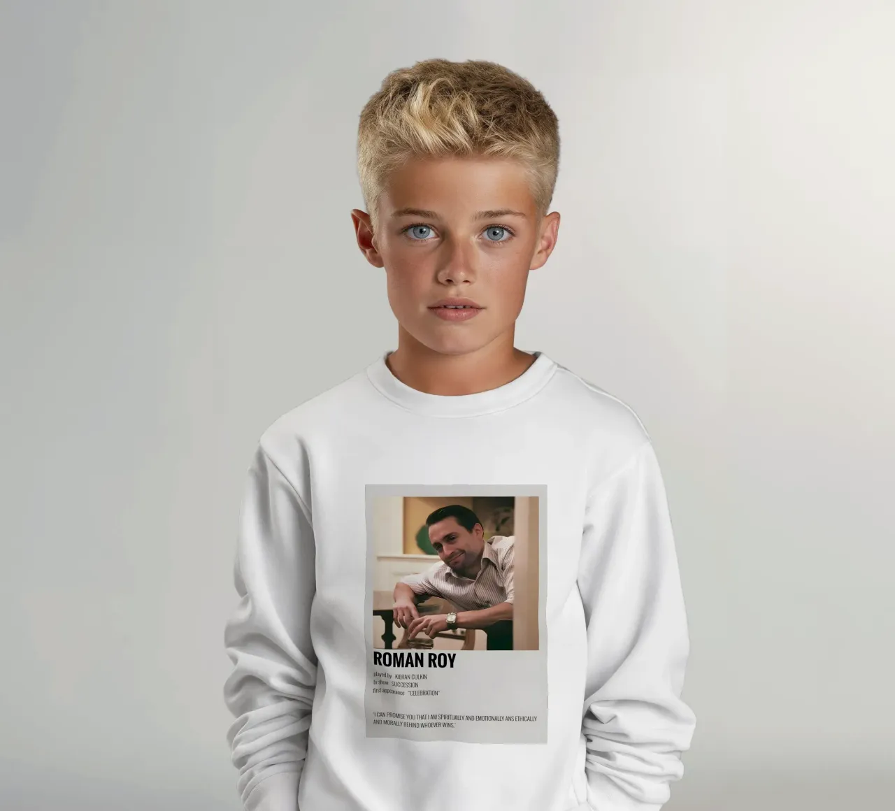 ROMAN ROY felpa bambino da MVFminimalist