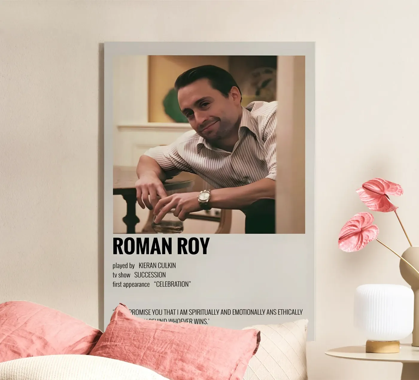 ROMAN ROY acrylic glass by MVFminimalist