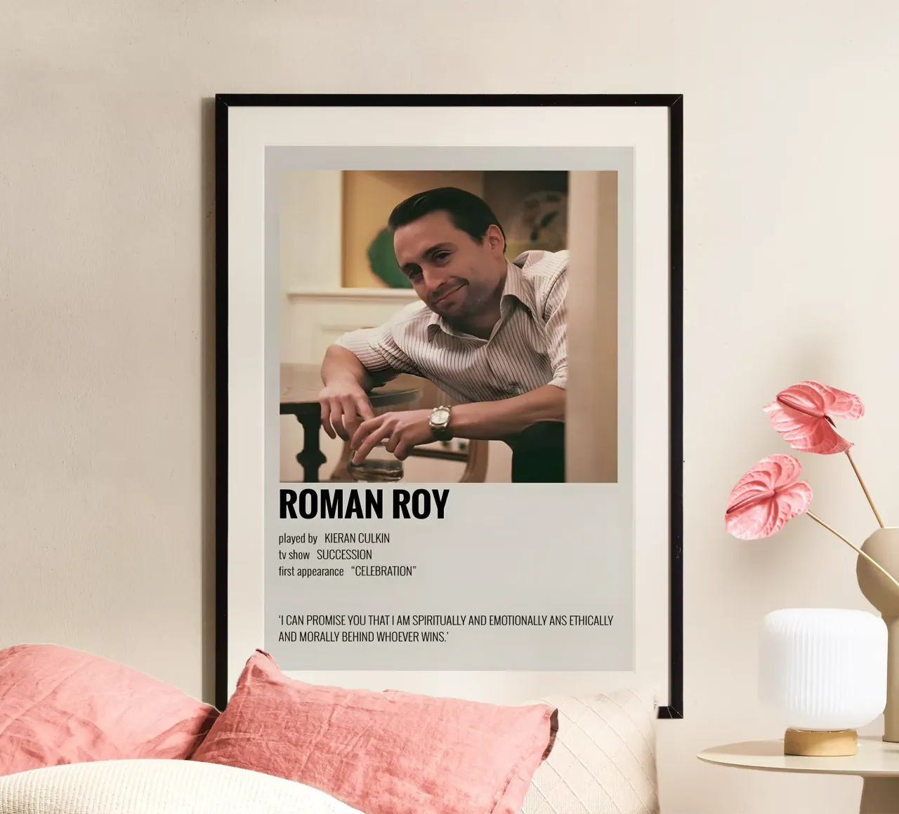 ROMAN ROY poster da MVFminimalist
