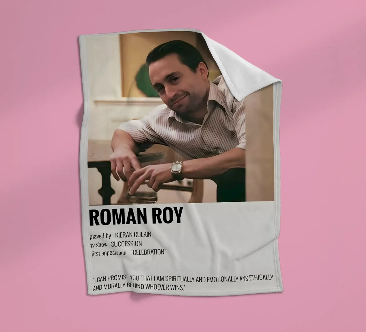 ROMAN ROY coperta in pile da MVFminimalist