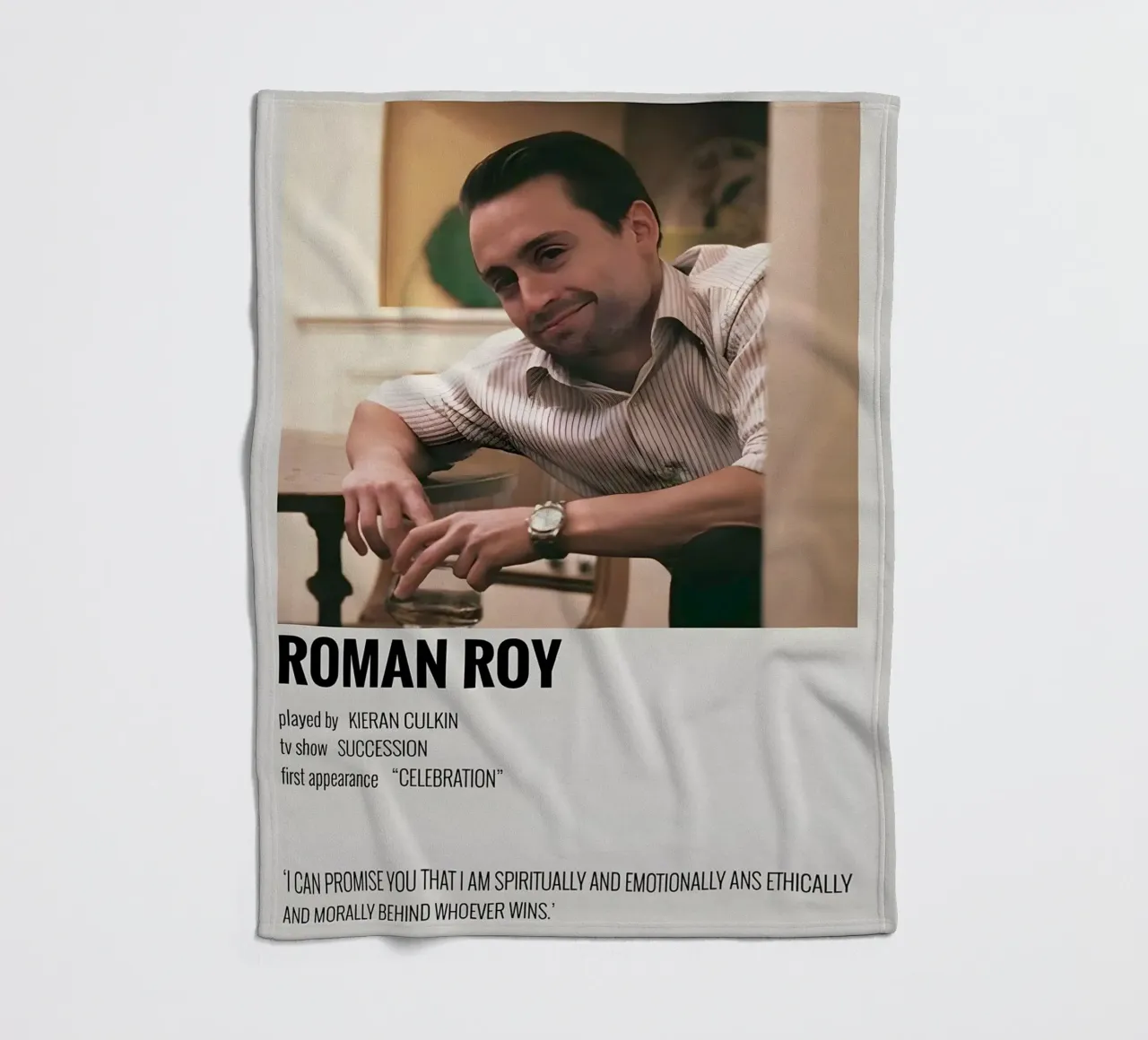 ROMAN ROY coperta in pile da MVFminimalist