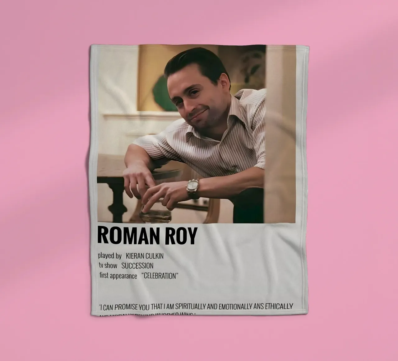ROMAN ROY coperta in pile da MVFminimalist