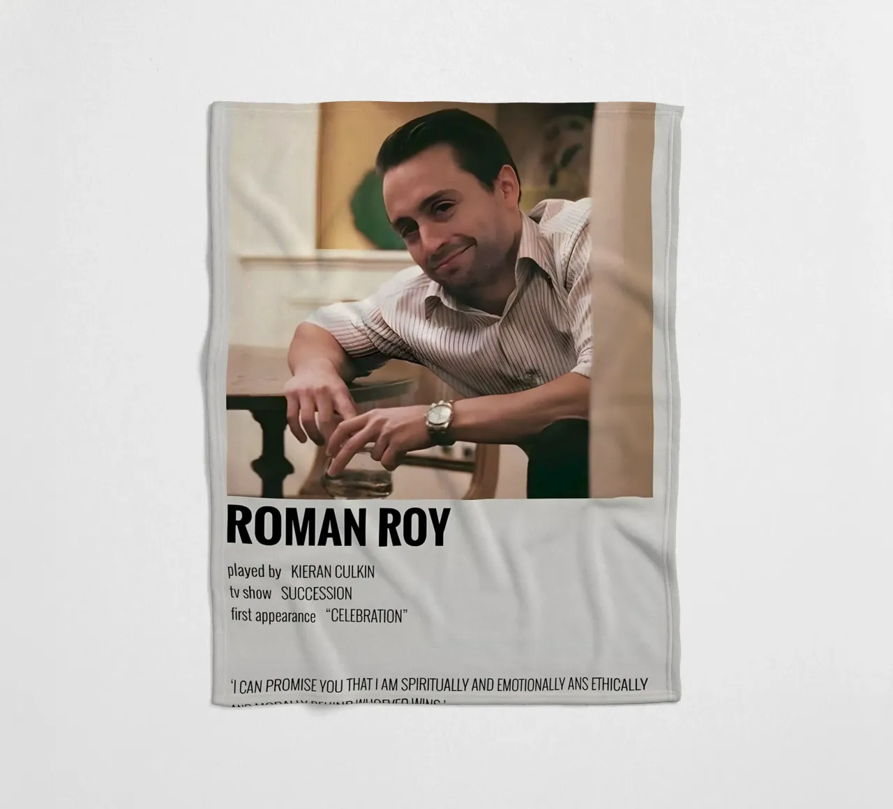 ROMAN ROY coperta in pile da MVFminimalist